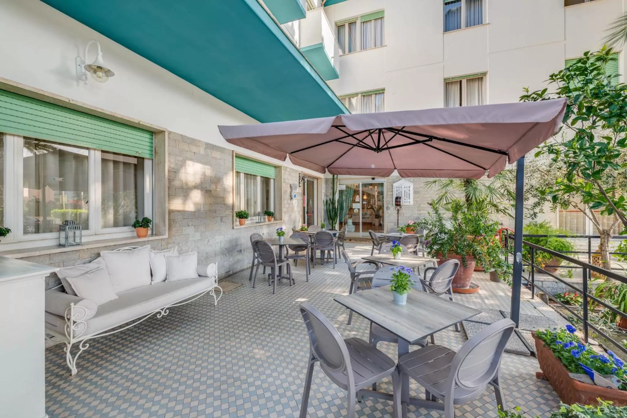 Balcony/Terrace in Hotel Massimo