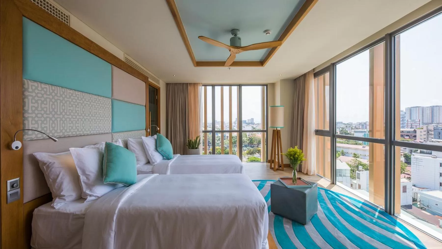 City view, Bed in Fusion Suites Vung Tau