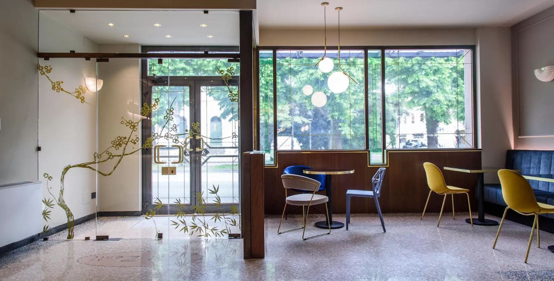 Garden in Hotel Zenit