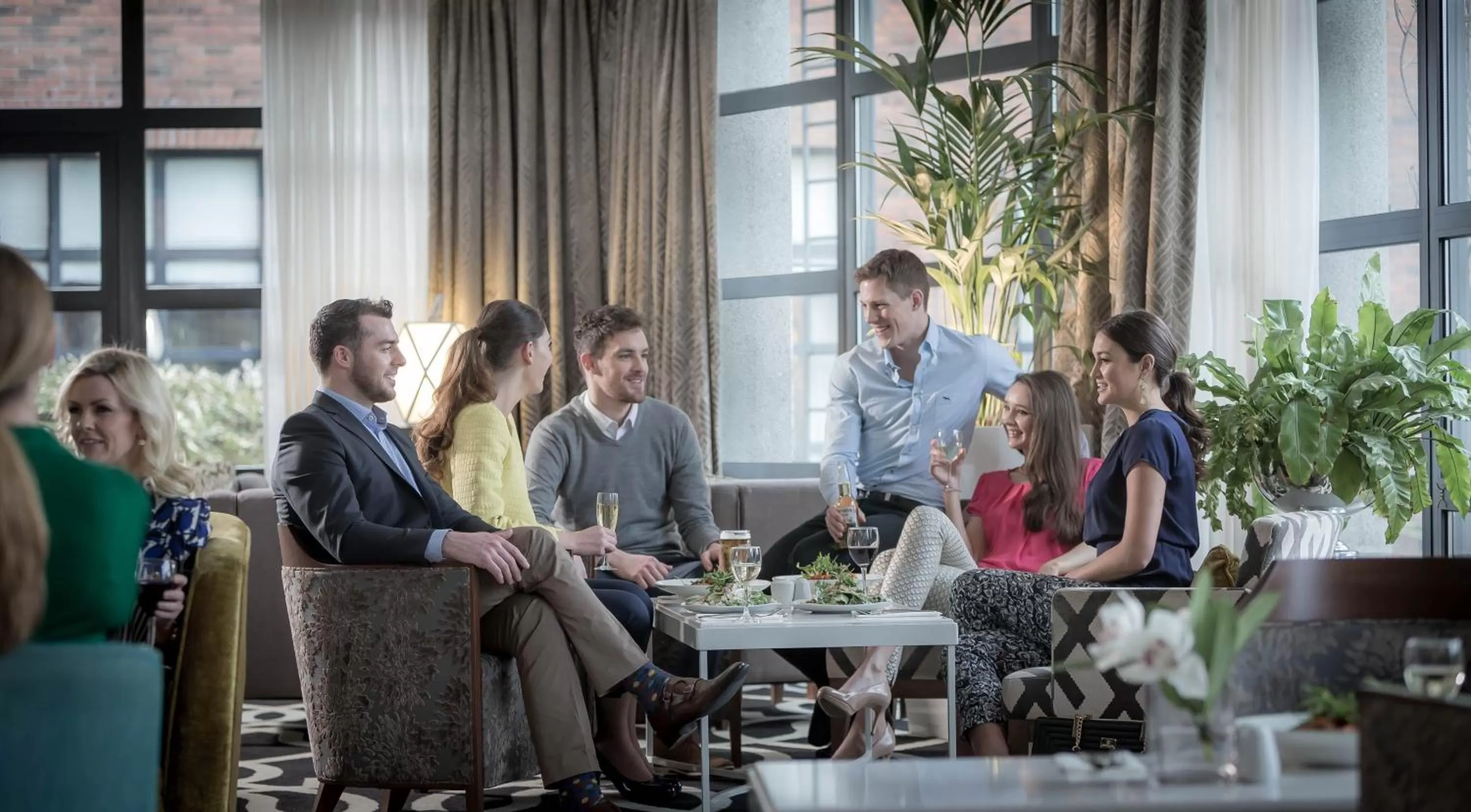 Communal lounge/ TV room in Castletroy Park Hotel