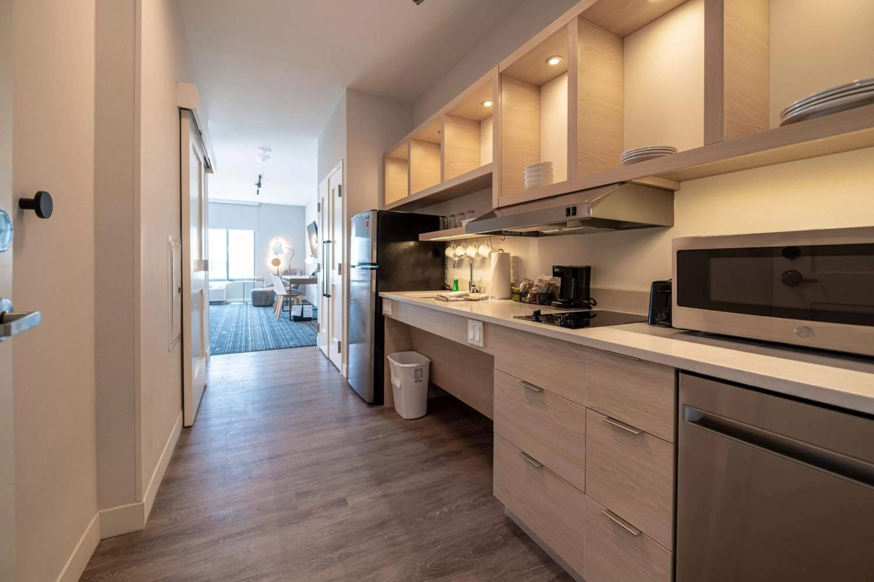 Kitchen or kitchenette in TownePlace Suites by Marriott Las Vegas North I-15