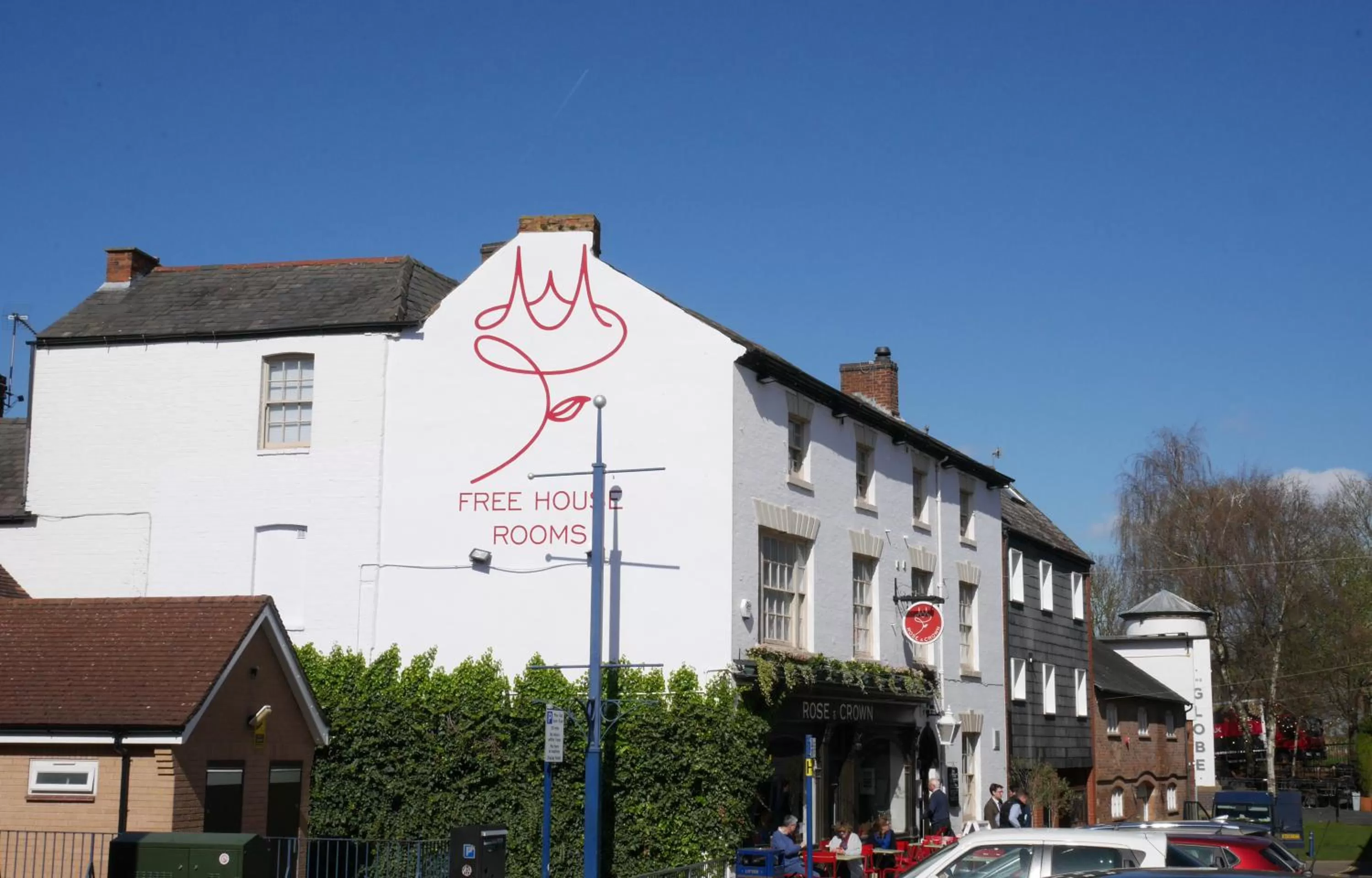 Property logo or sign in The Rose and Crown