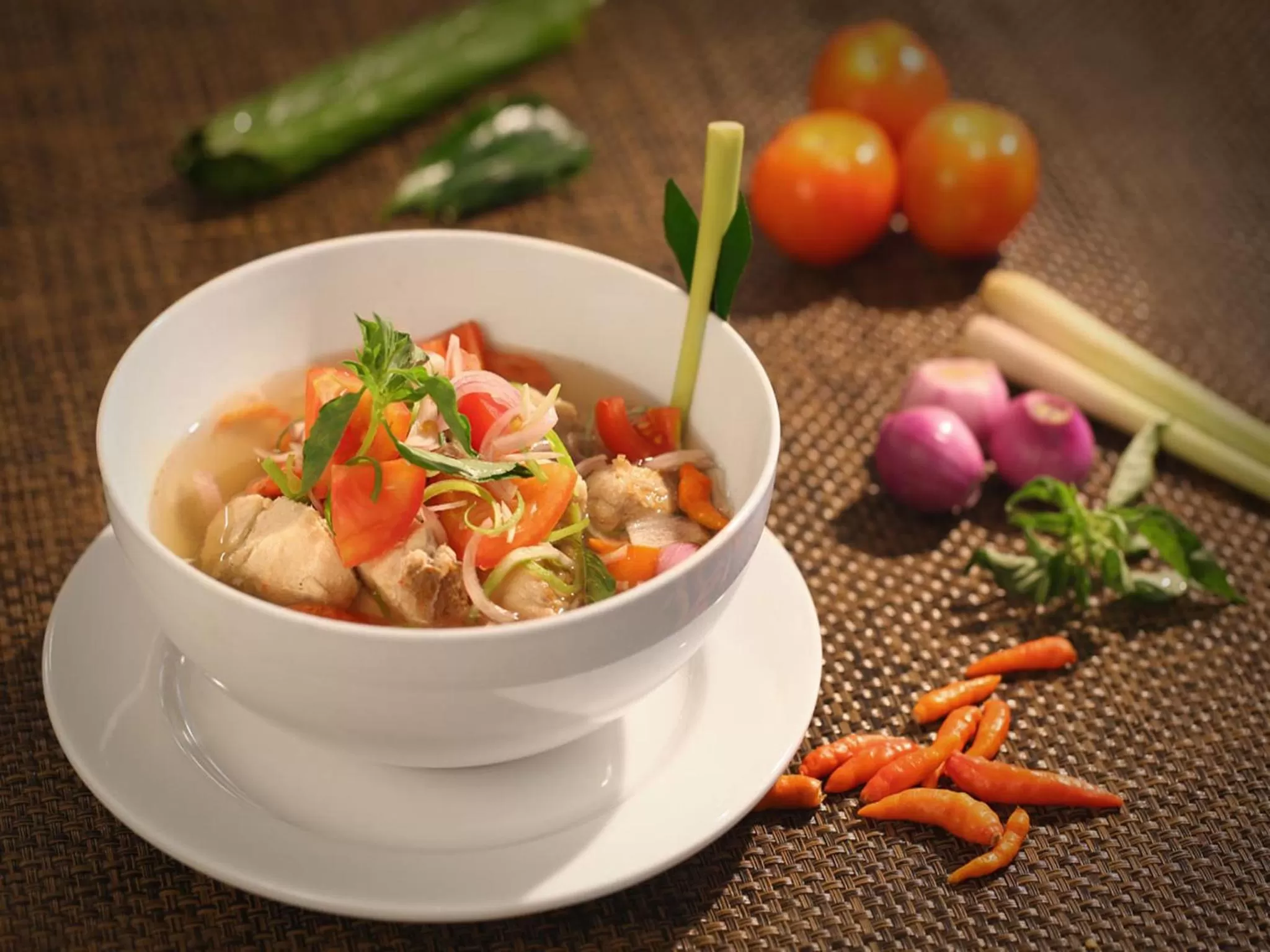 Food close-up in Aryaduta Manado