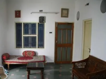 Seating area in Udai Haveli Guest House