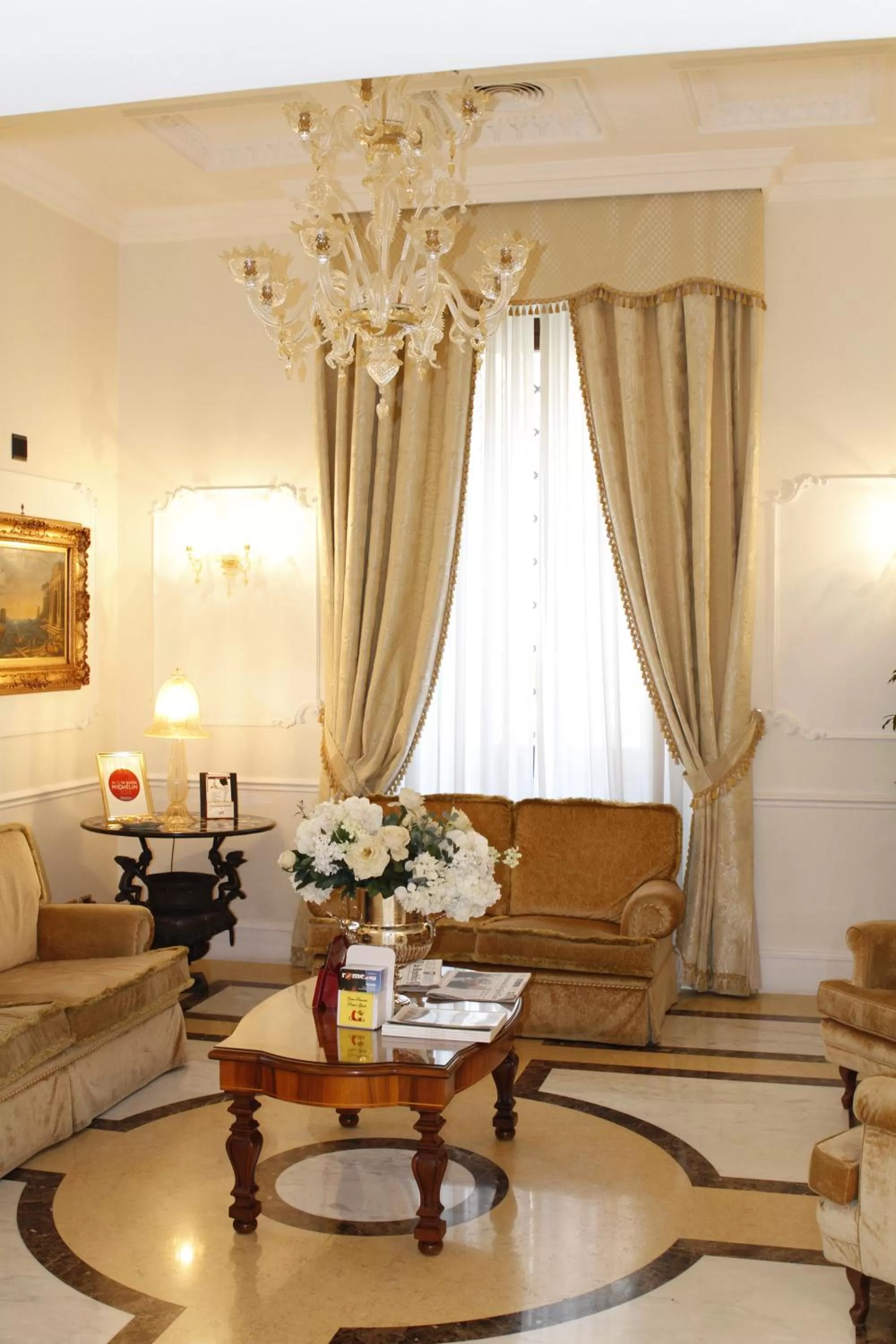 Lobby or reception in Hotel Villa Pinciana