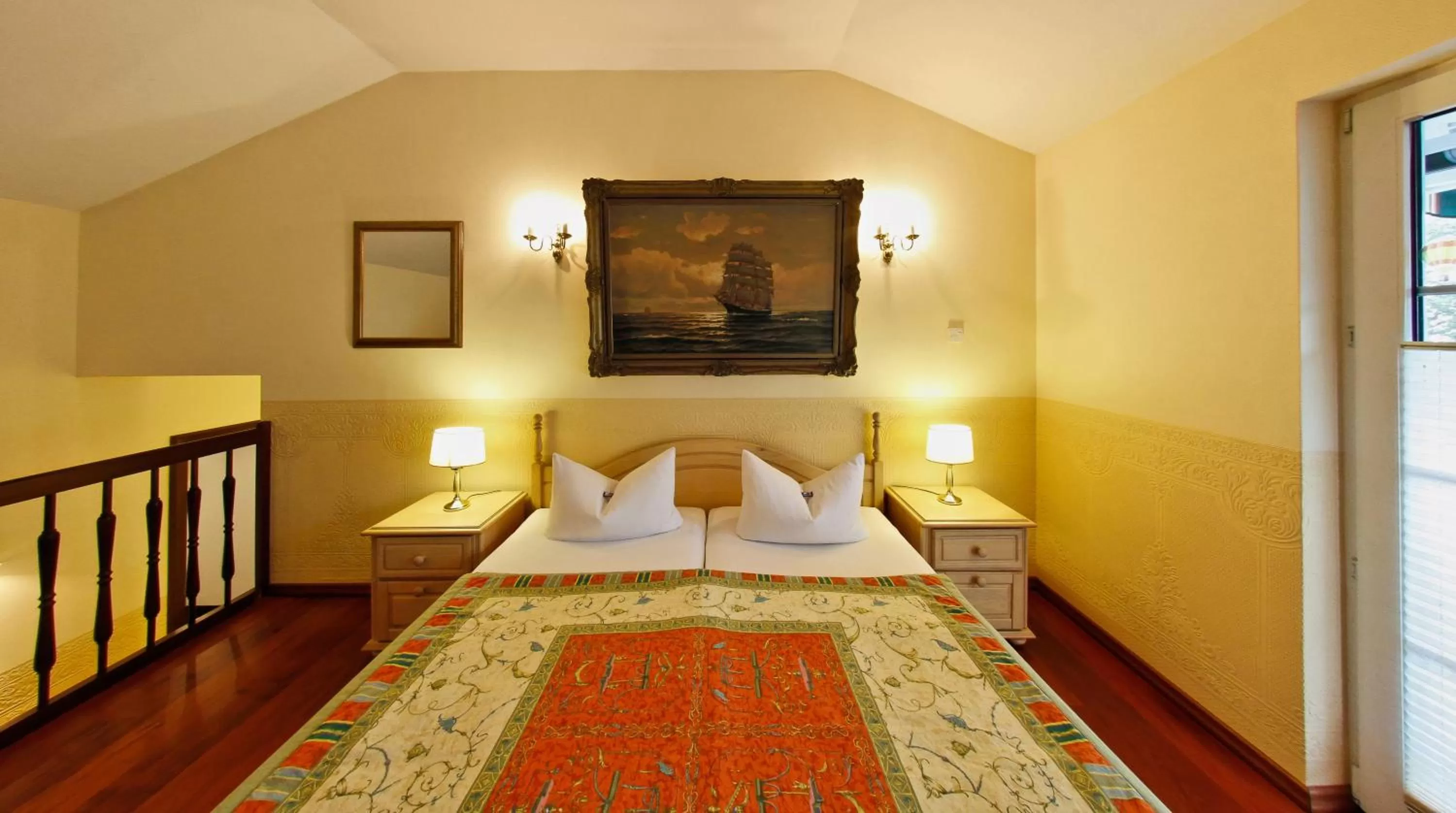 Photo of the whole room, Bed in Hotel-Marks-Garni