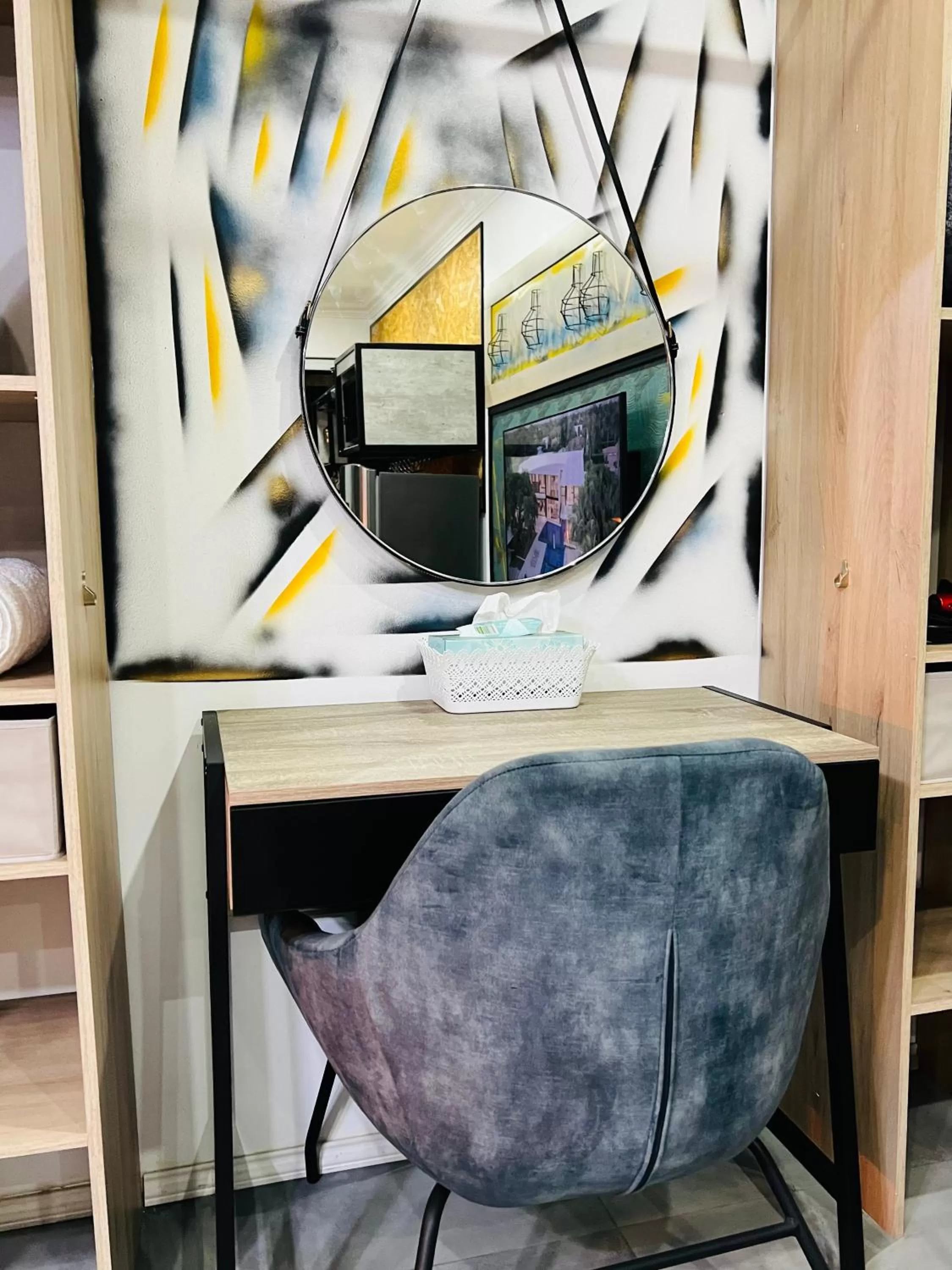 TV/Entertainment Center in 24 On Basil Inventive suites