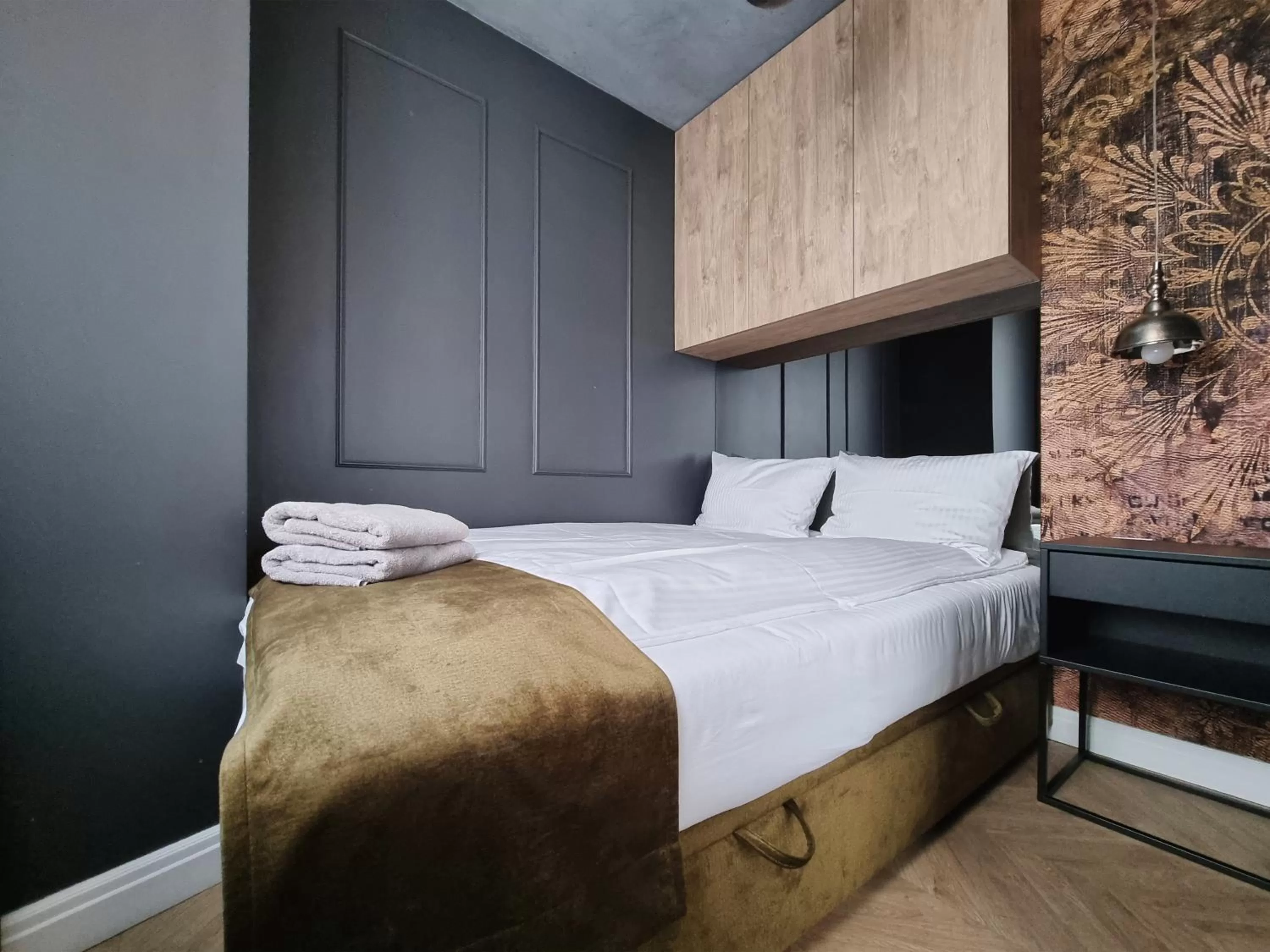 Bed in Silesia Aparthotel