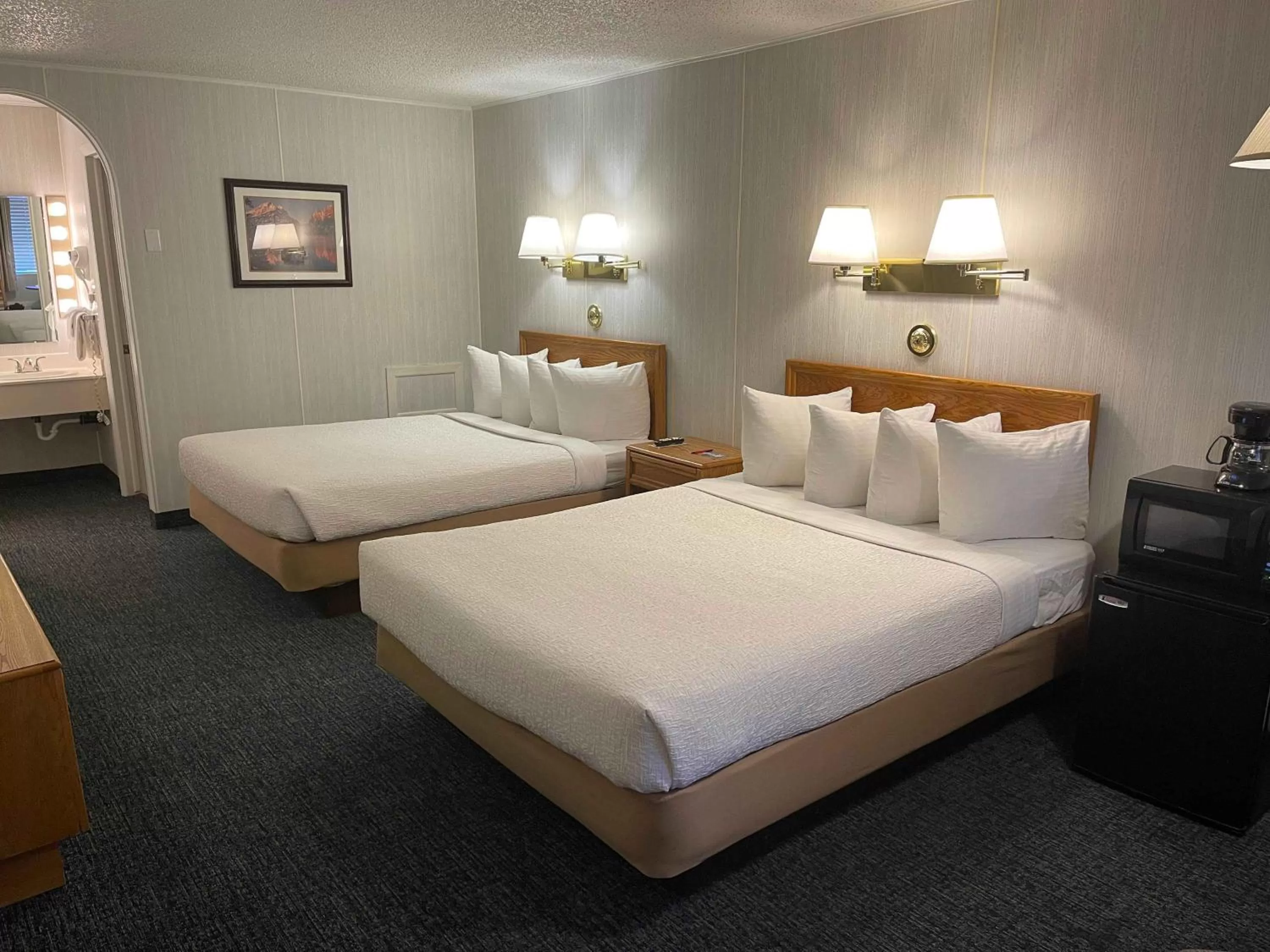 Bed in Ranch Inn Jackson Hole