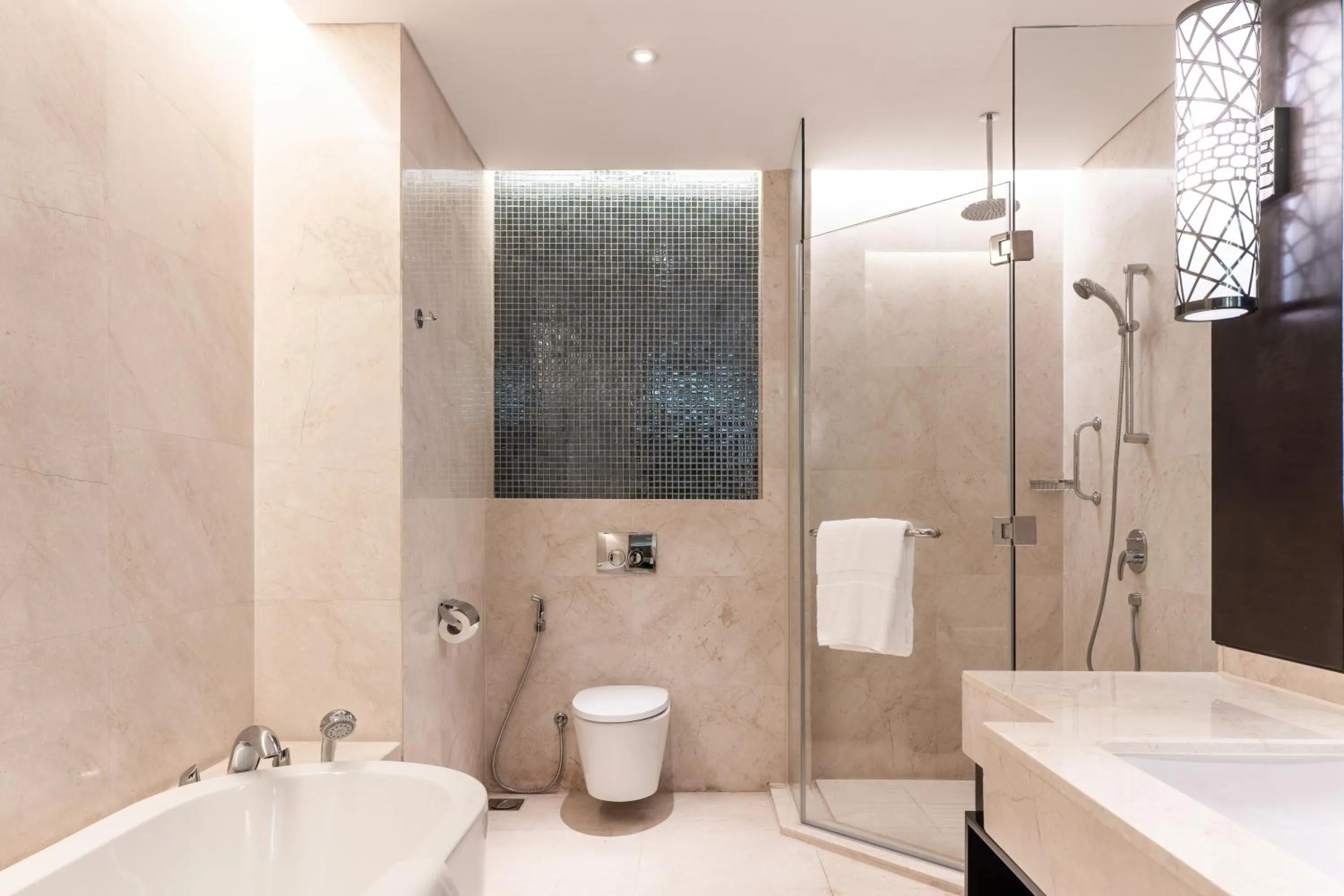 Toilet in Radisson Collection Muscat, Hormuz Grand