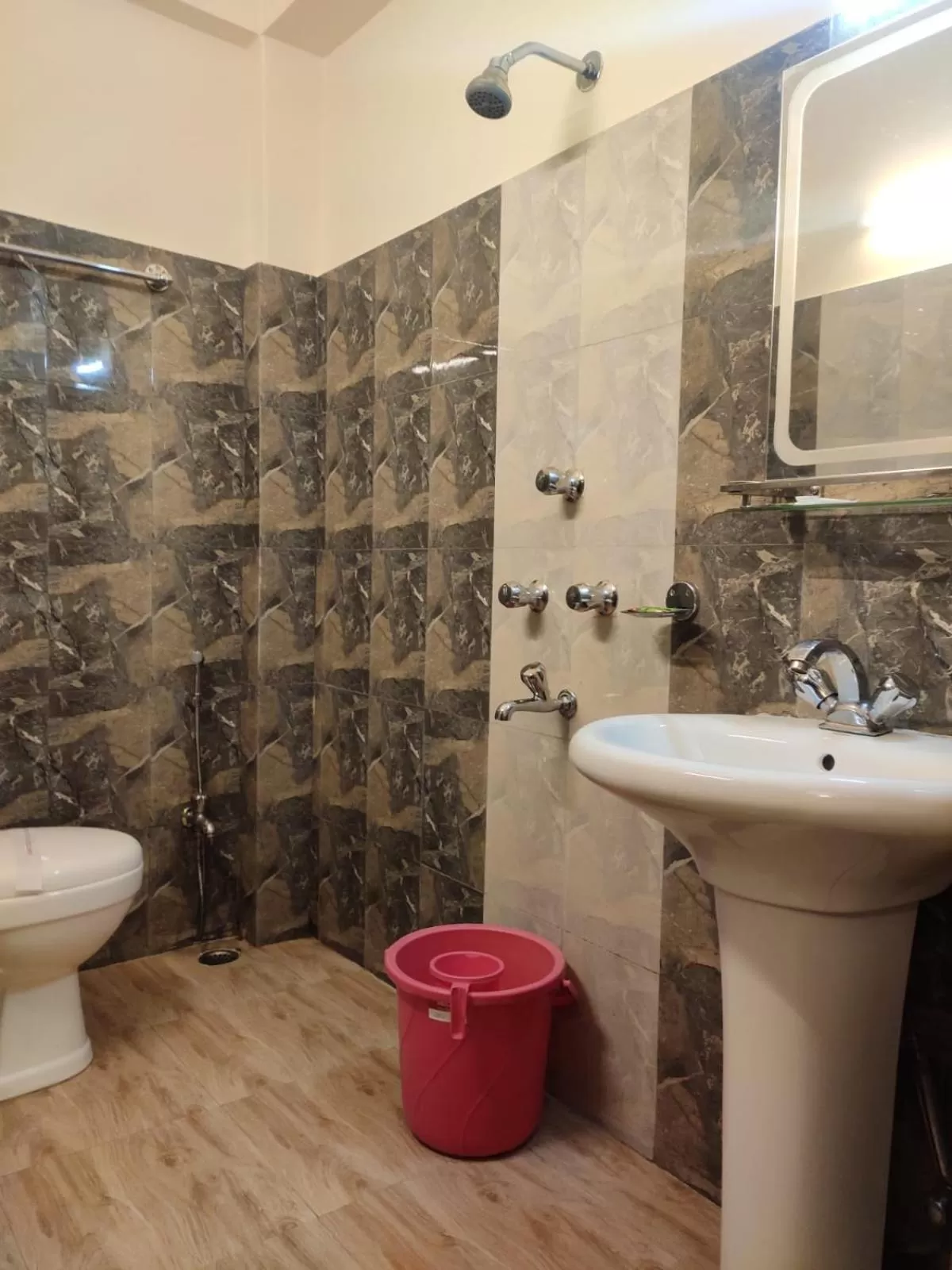 Bathroom in Hotel The Narayani Continental