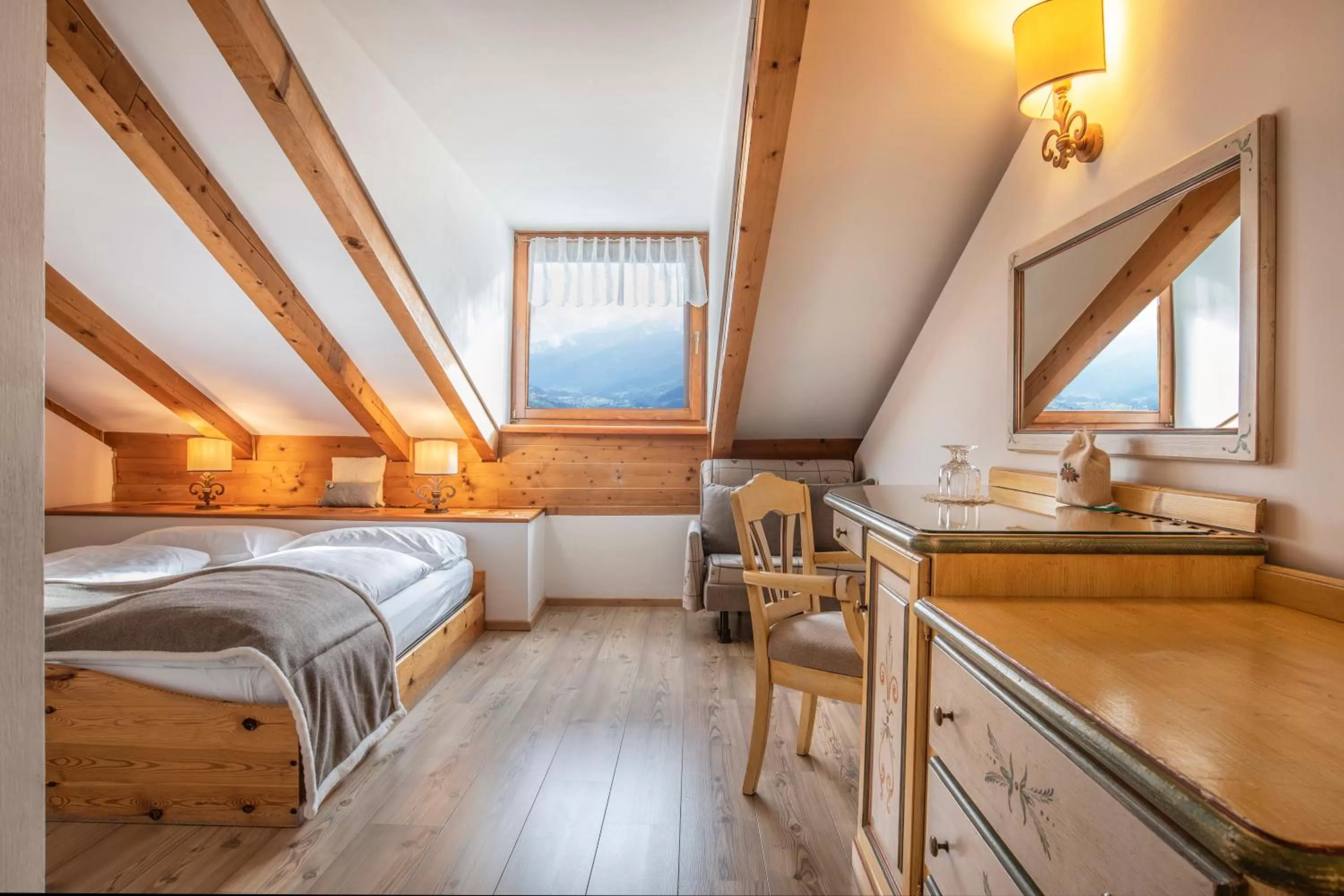 Bed in Hotel Resort Veronza