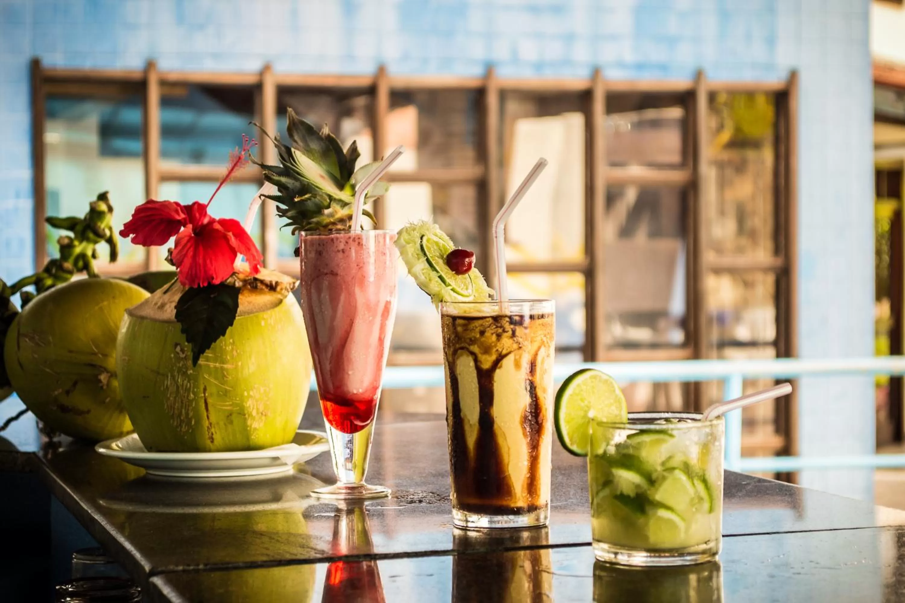 Alcoholic drinks in Hotel Porto das Ancoras