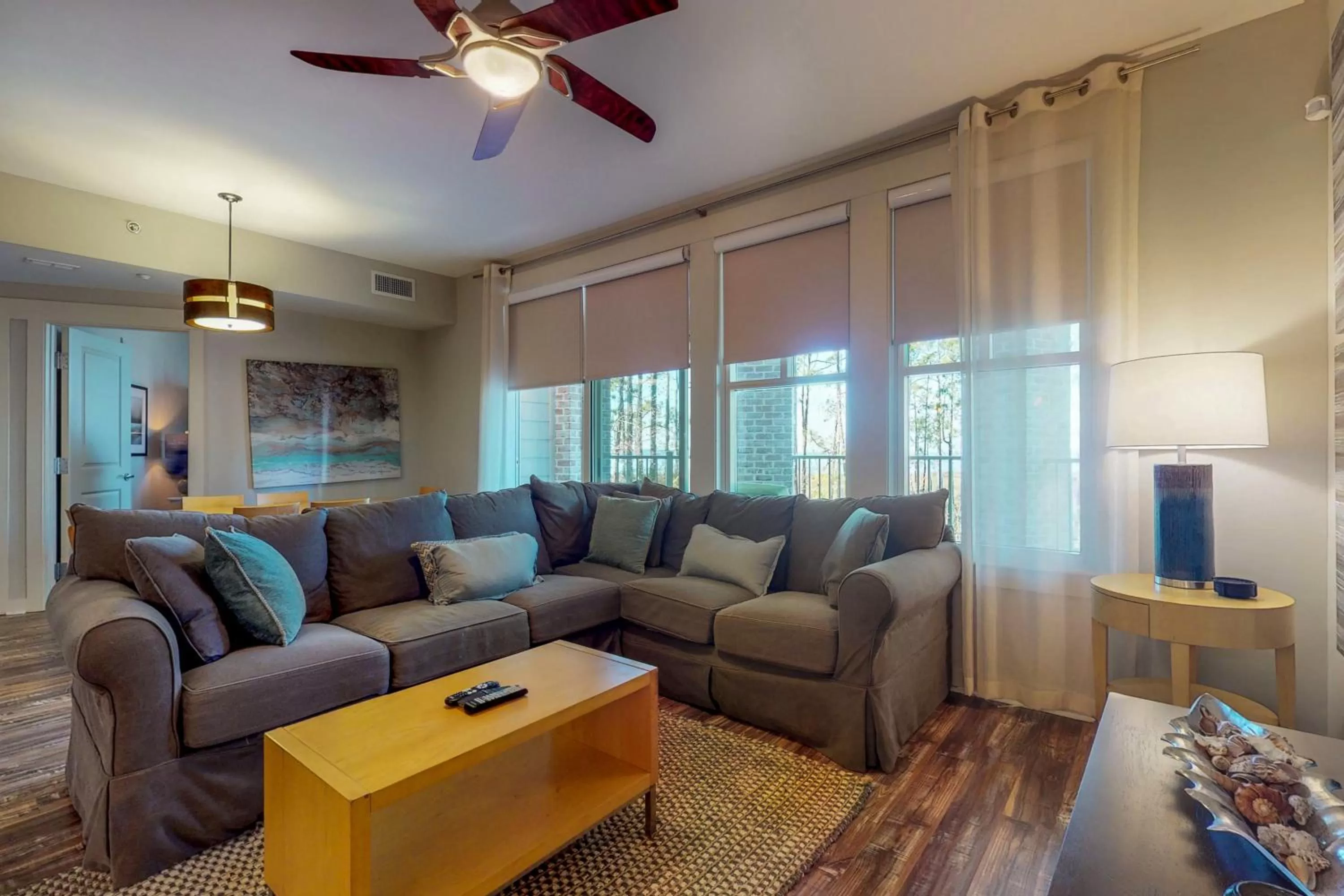 Seating Area in Bahia Condos
