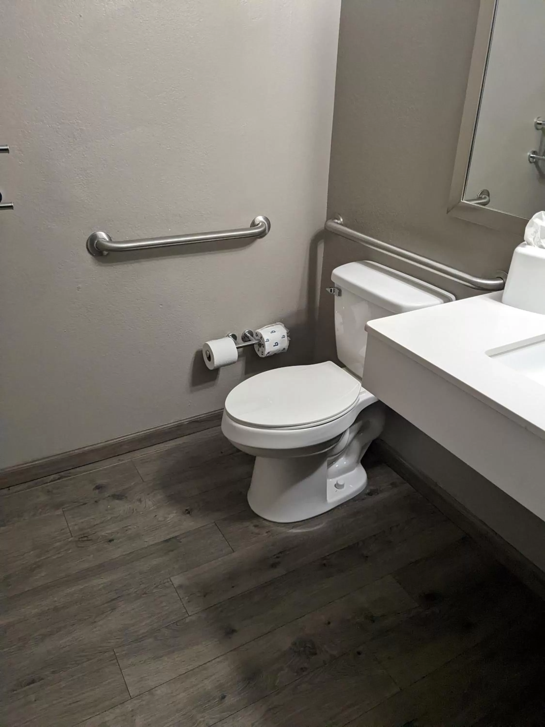 Toilet in Quality Inn & Suites Delaware South