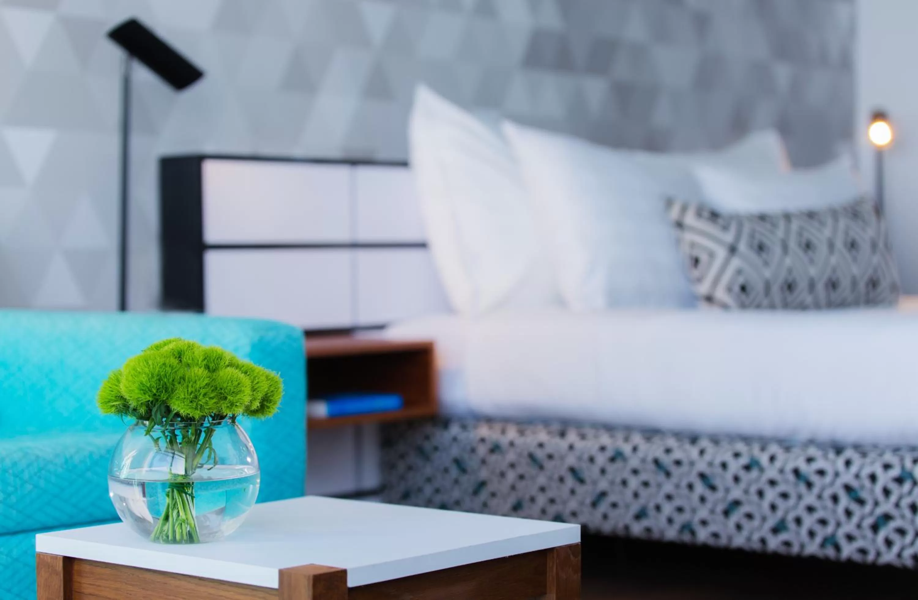 Decorative detail, Bed in Prima Tel Aviv Hotel