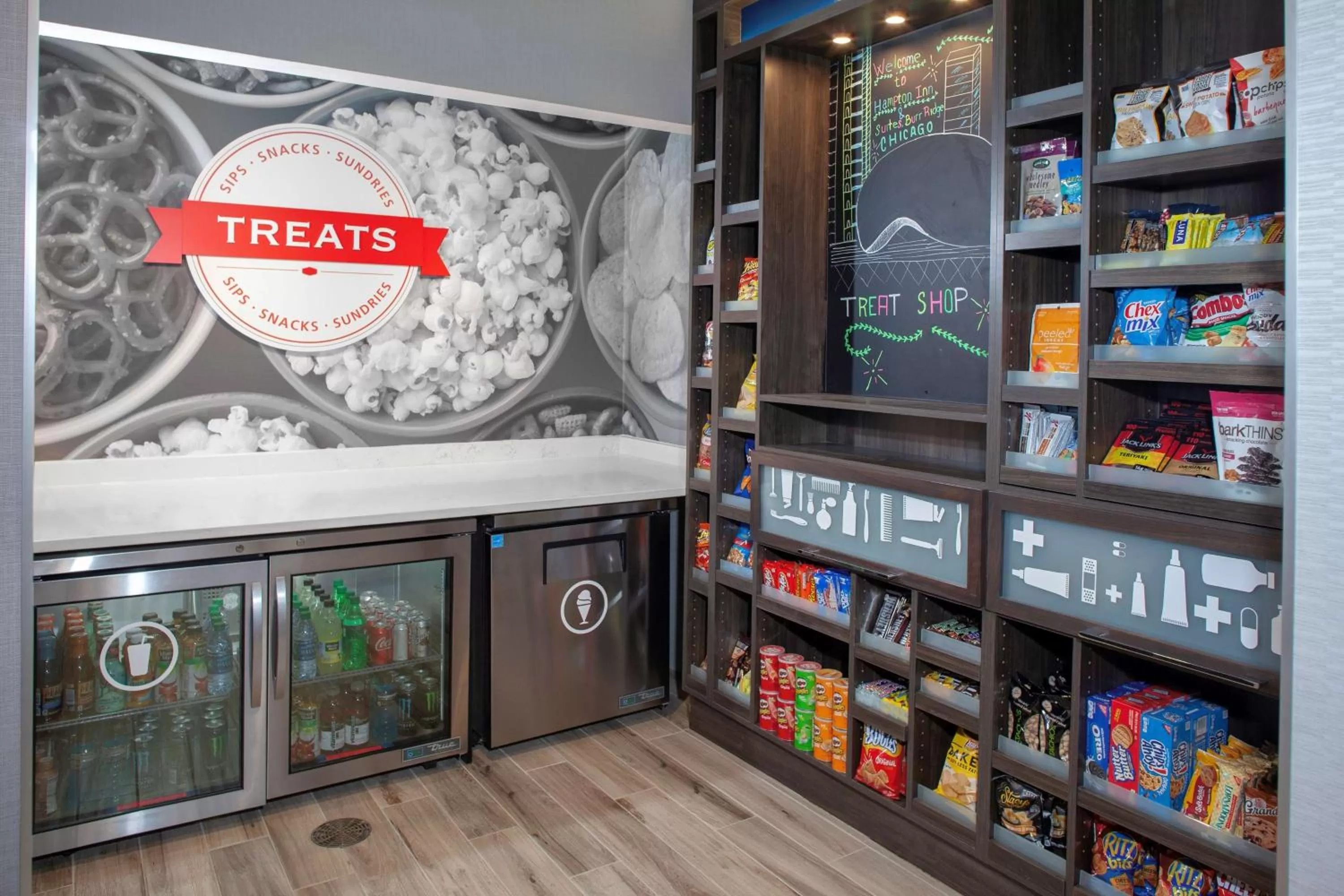 Restaurant/places to eat in Hampton Inn & Suites Chicago-Burr Ridge