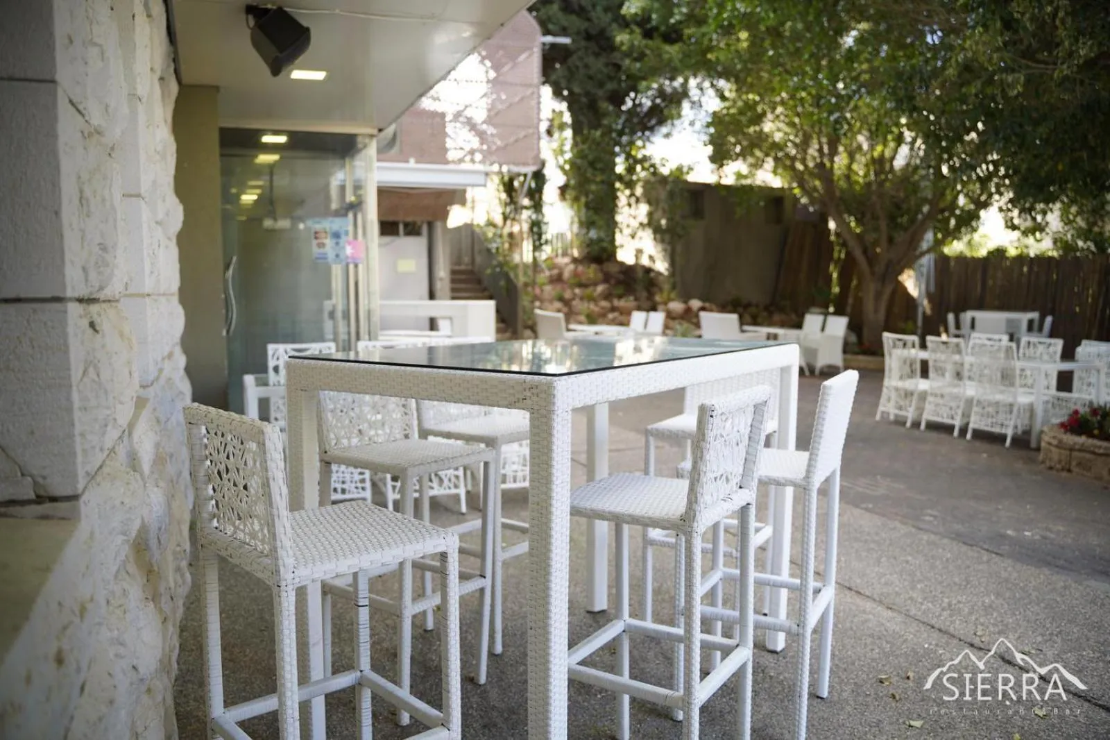 Patio in Tabar Hotel