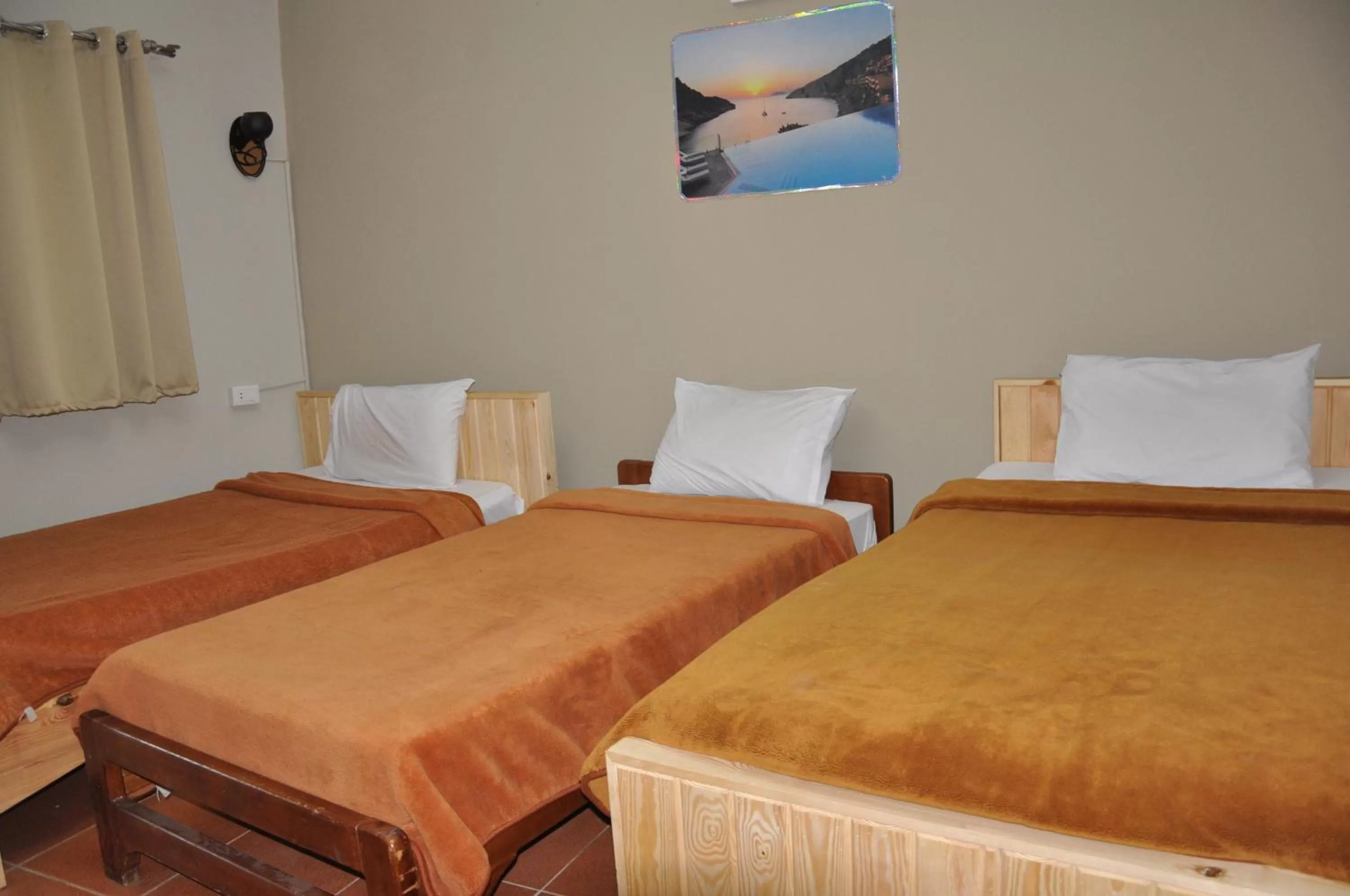 Bed in Dahab Plaza Hotel