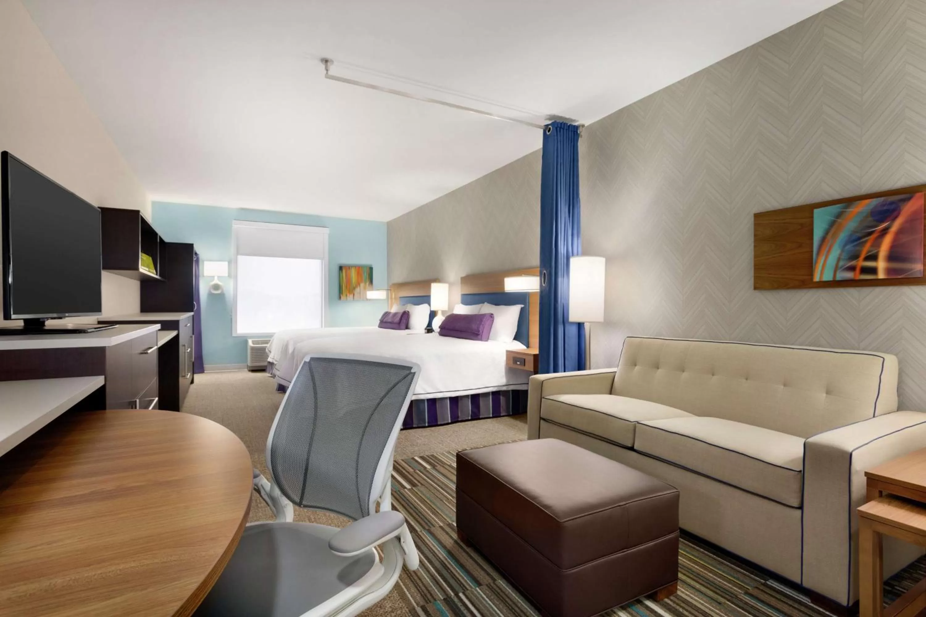 Queen Suite with Two Queen Beds - Hearing Access/Non-Smoking in Home2 Suites by Hilton Middletown