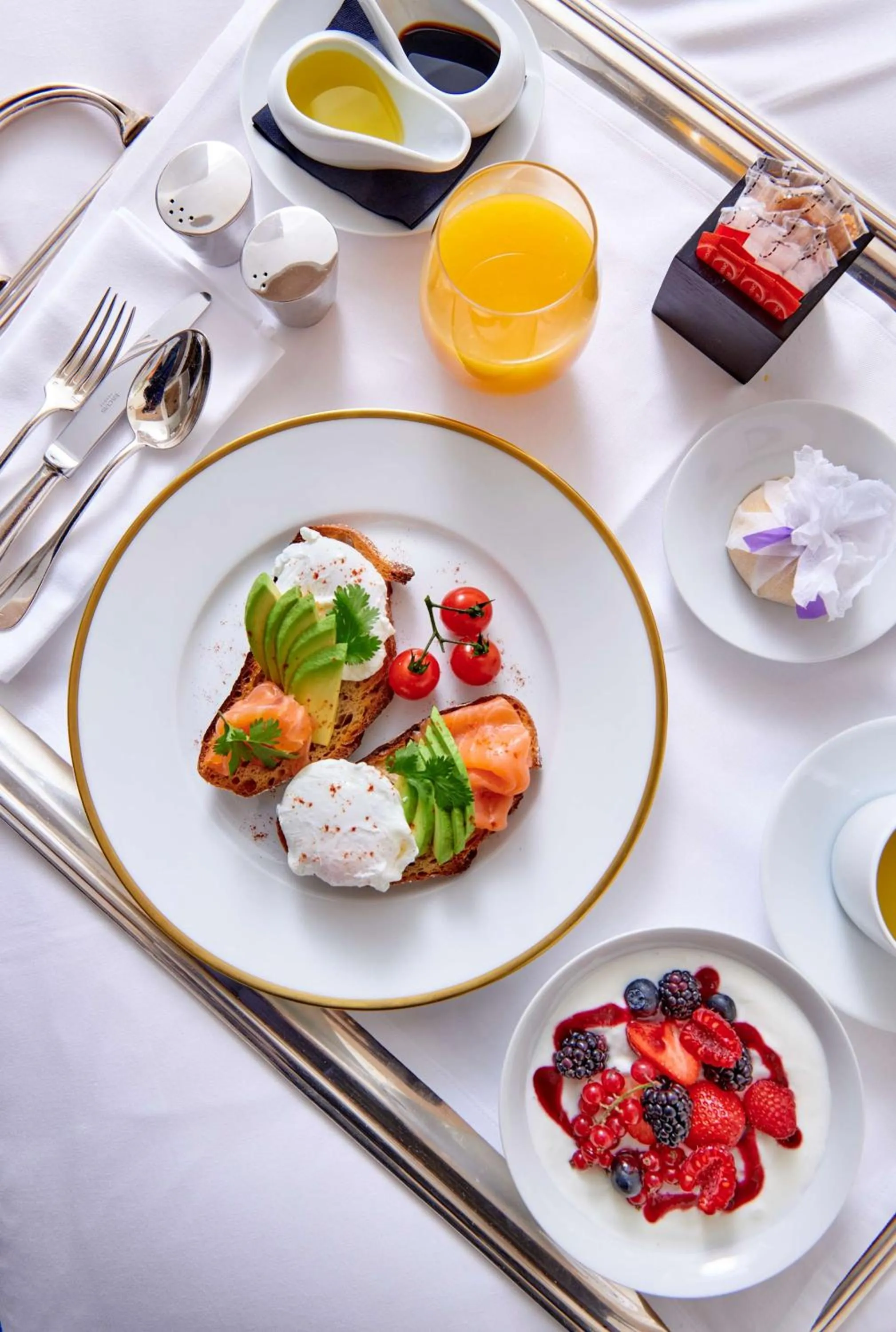 Dining area in Hyatt Paris Madeleine