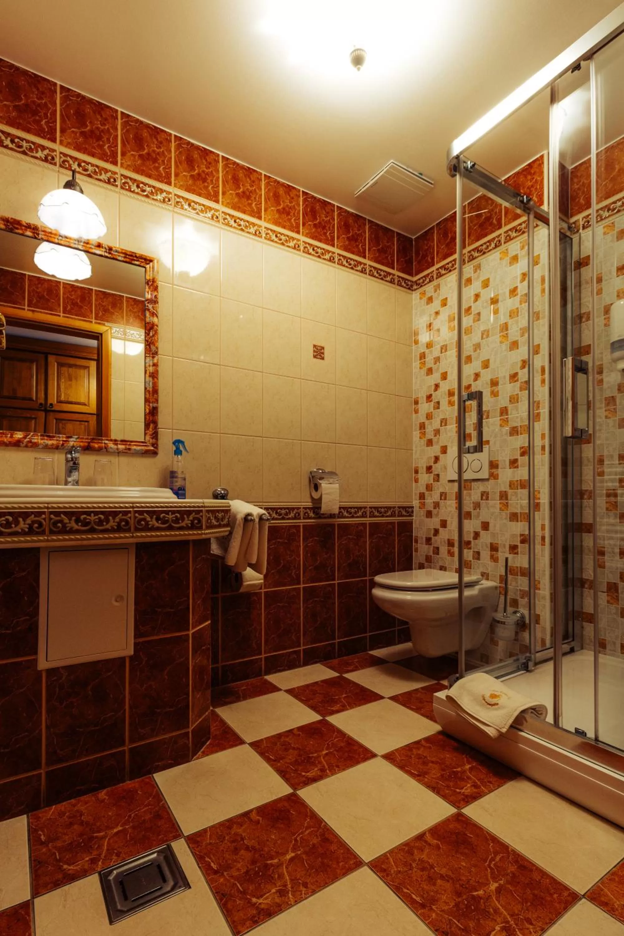 Toilet in Kulacs Csarda Panzio