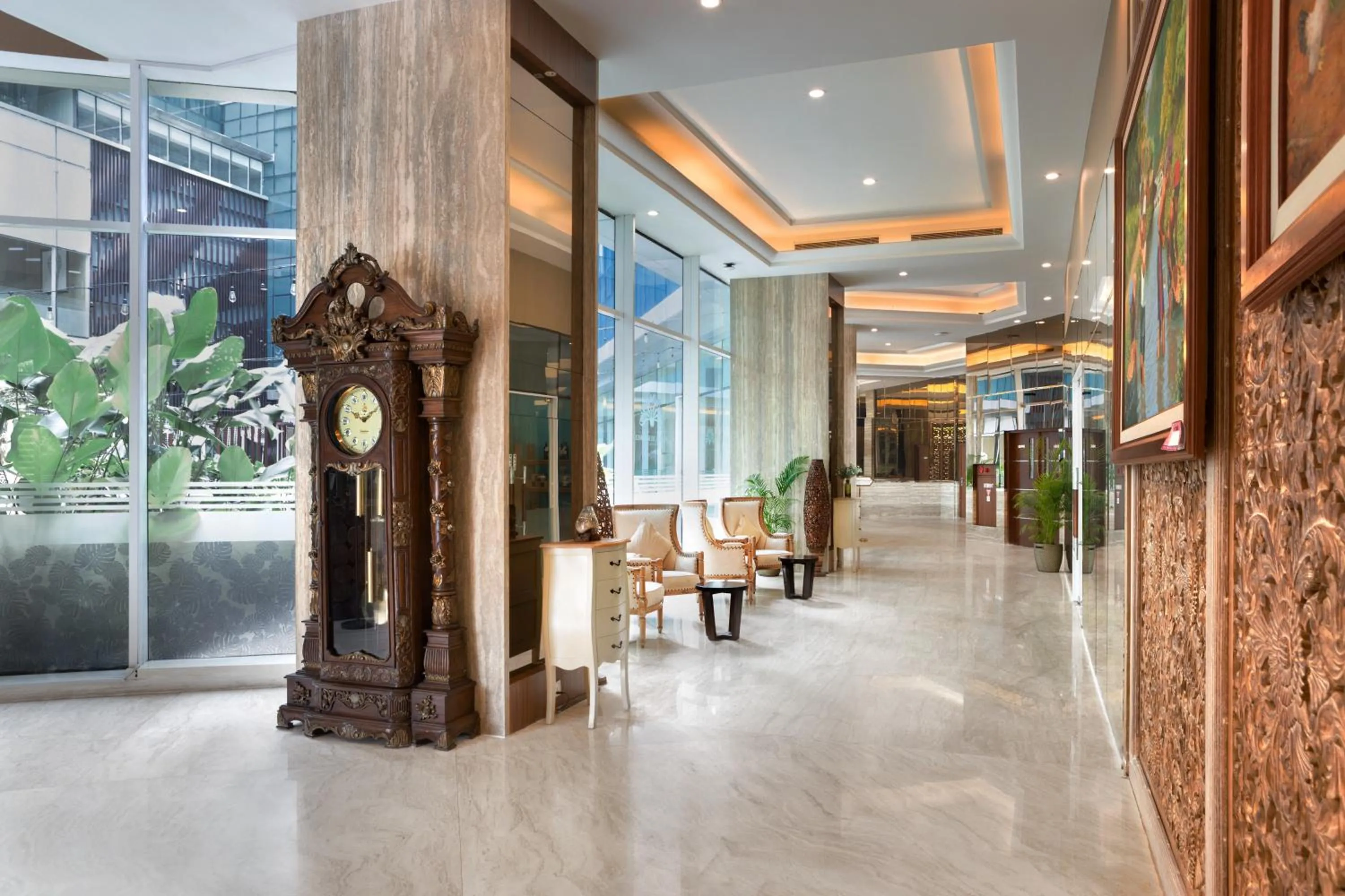 Lobby or reception in Panbil Residence Serviced Apartment