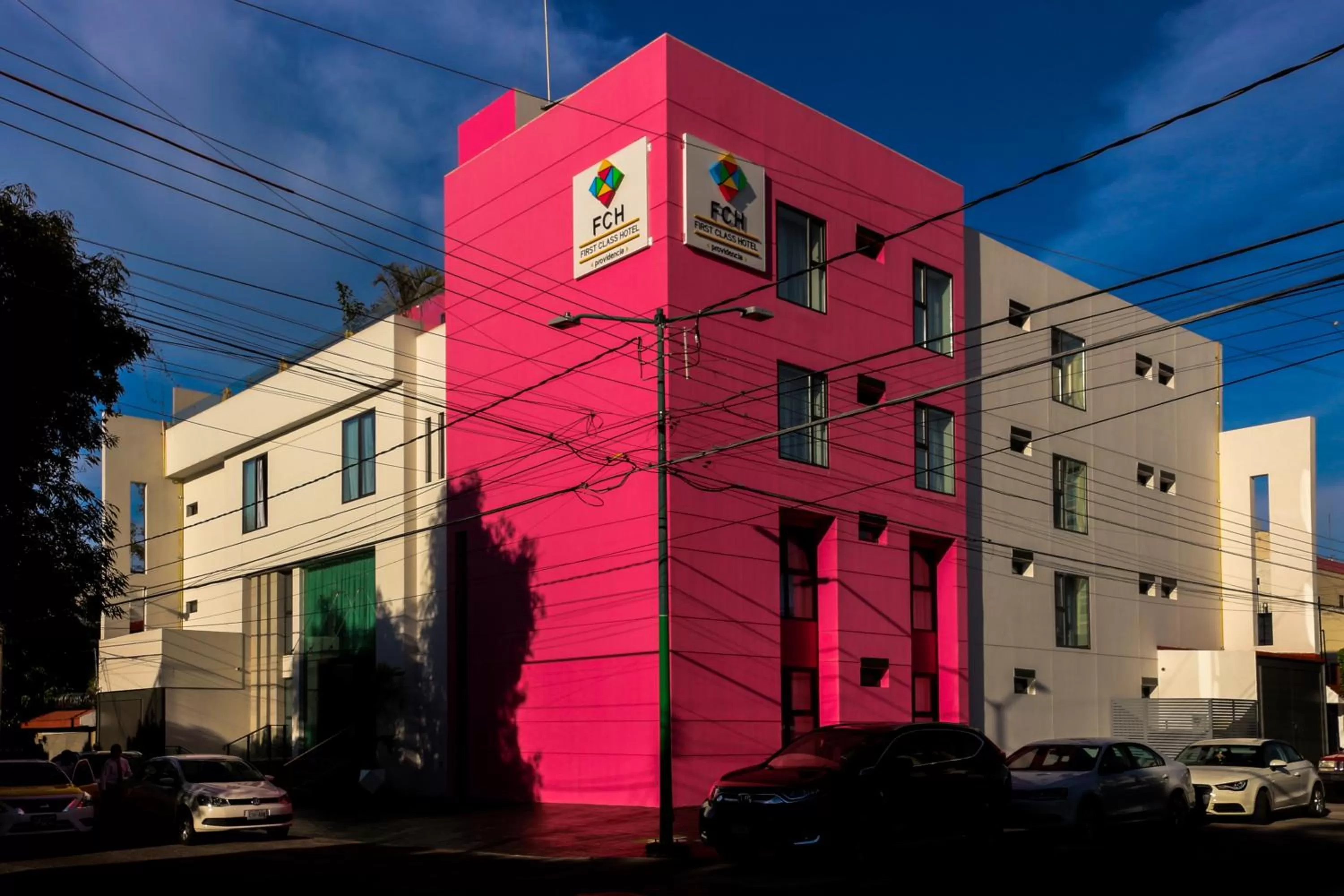 Property building in FCH Hotel Providencia