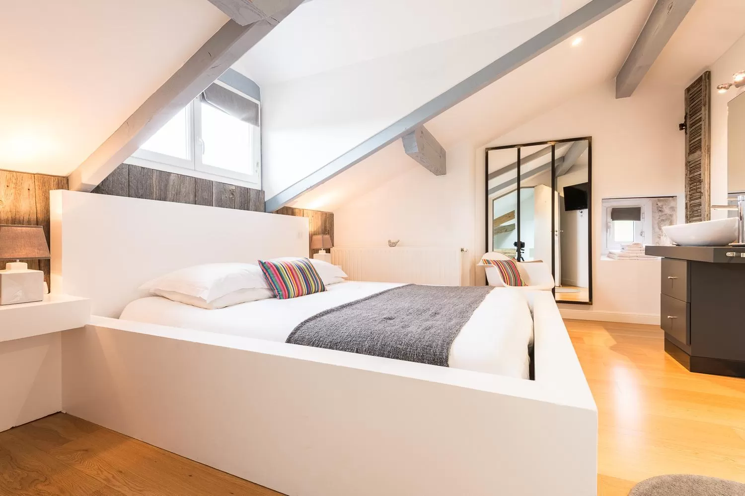 Bedroom, Bed in Ferme Elhorga