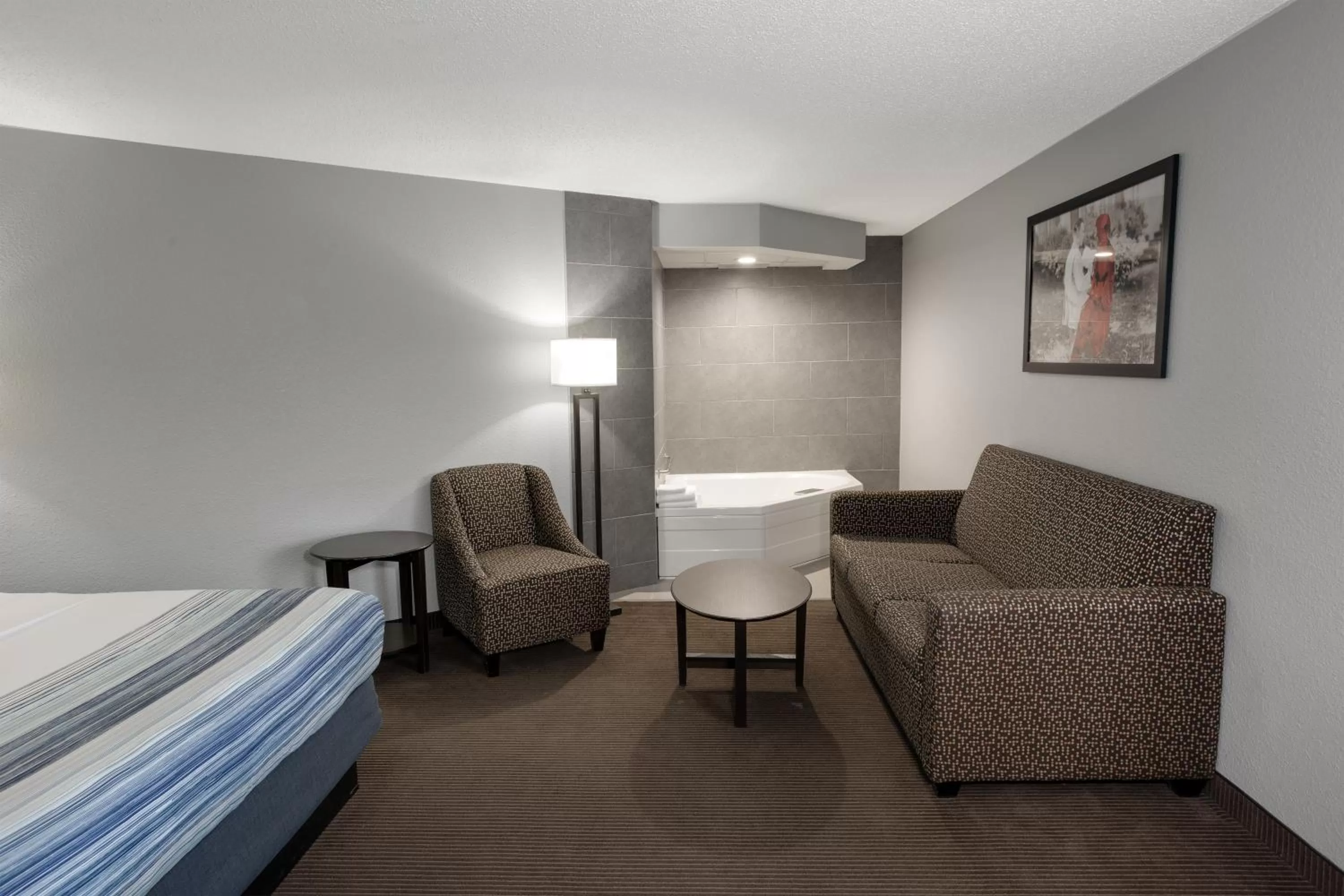 Guests, Bed in AmericInn by Wyndham Plover Stevens Point