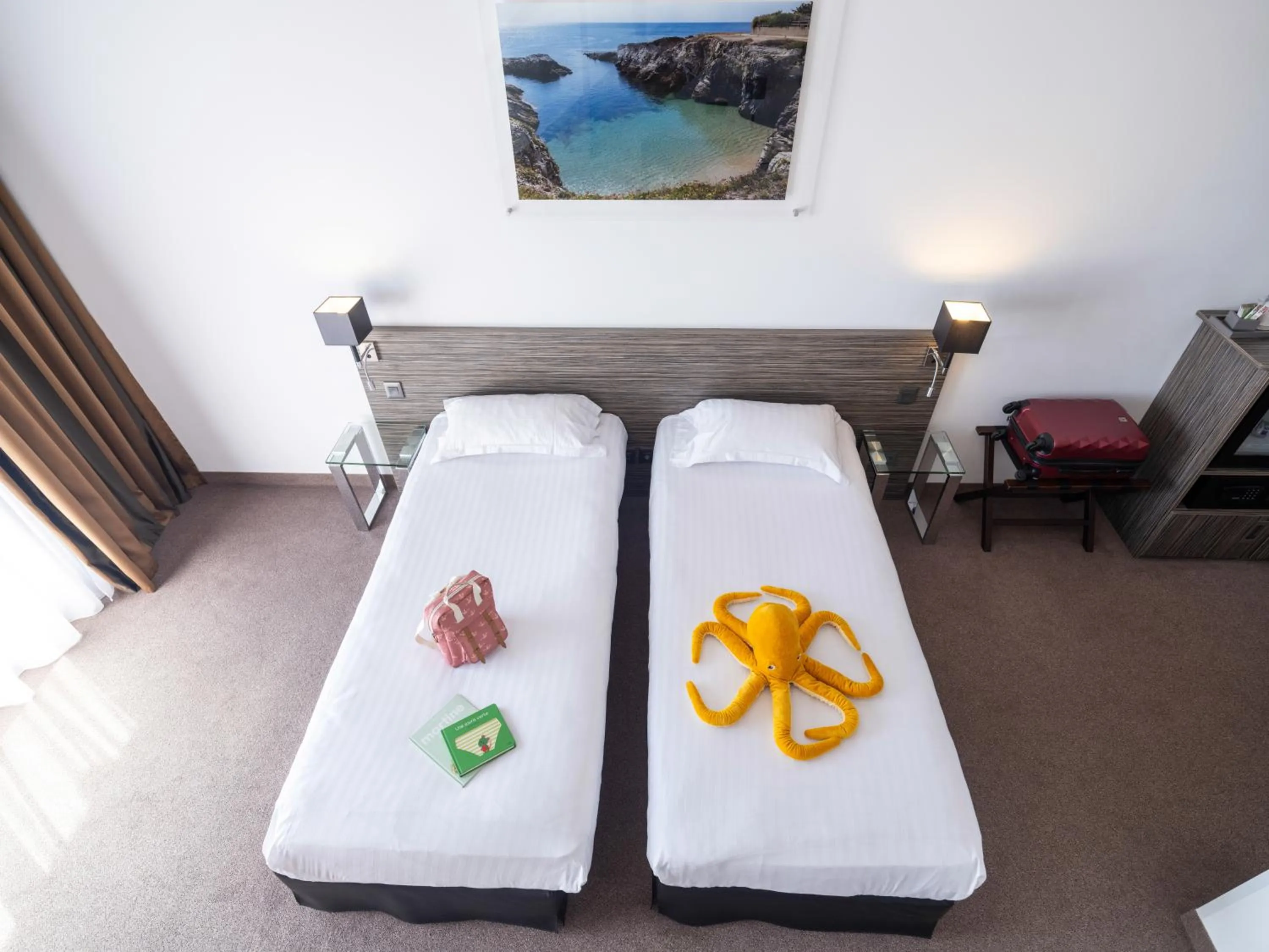 Bed in Golden Tulip La Baule Hotel and Residence