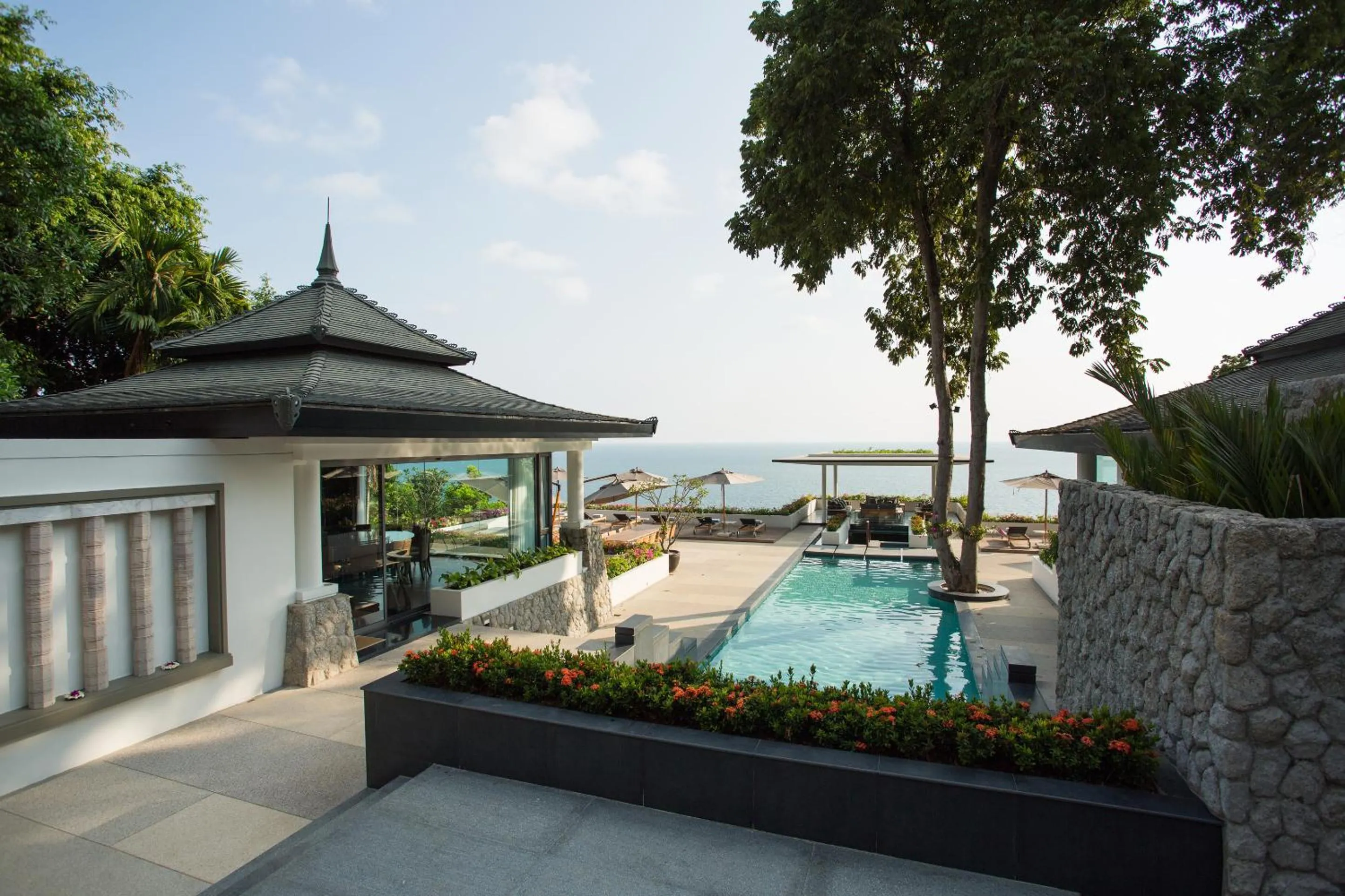 Balcony/Terrace in Trisara Villas & Residences Phuket