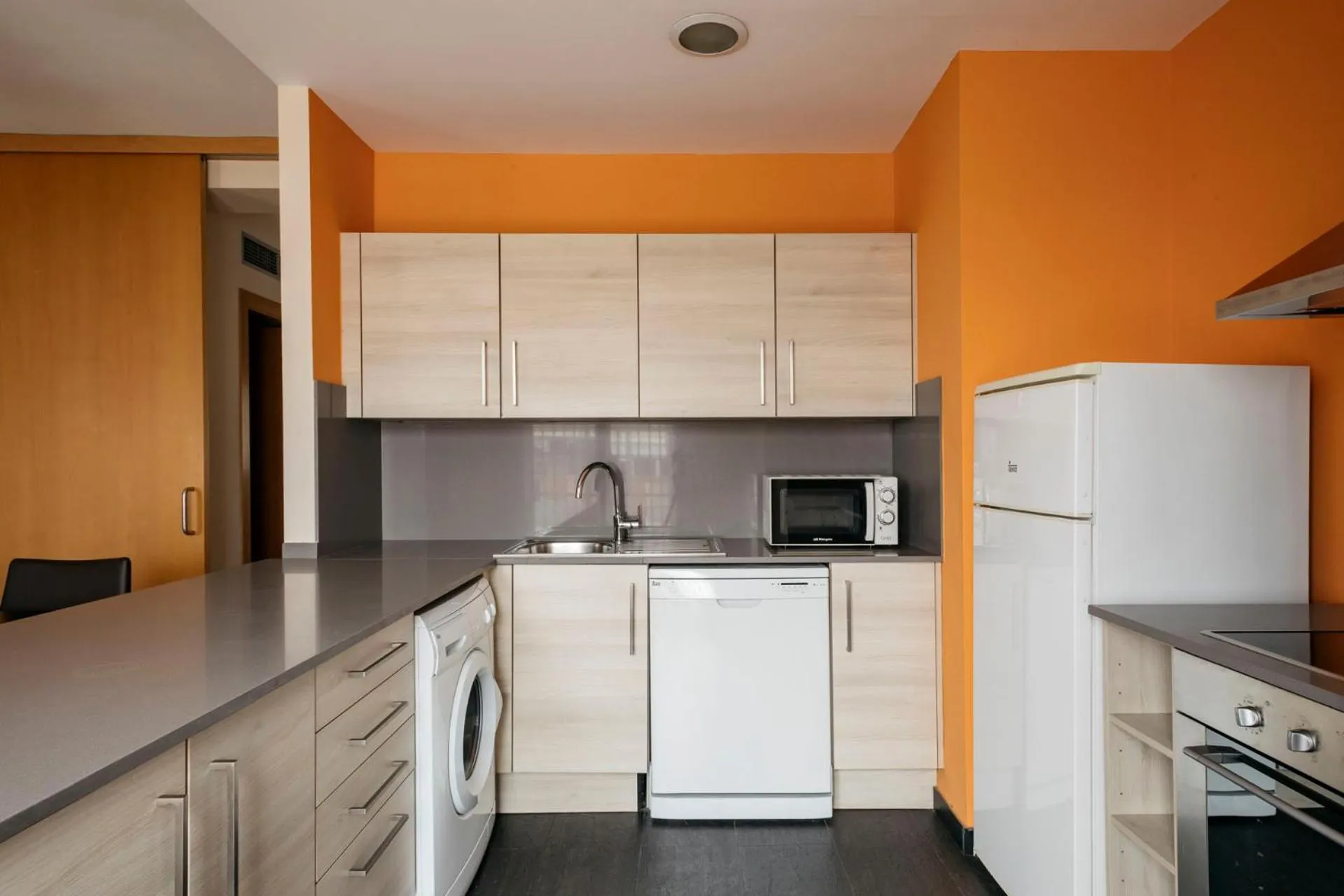Kitchen or kitchenette in Barcelona Apartment Villarroel
