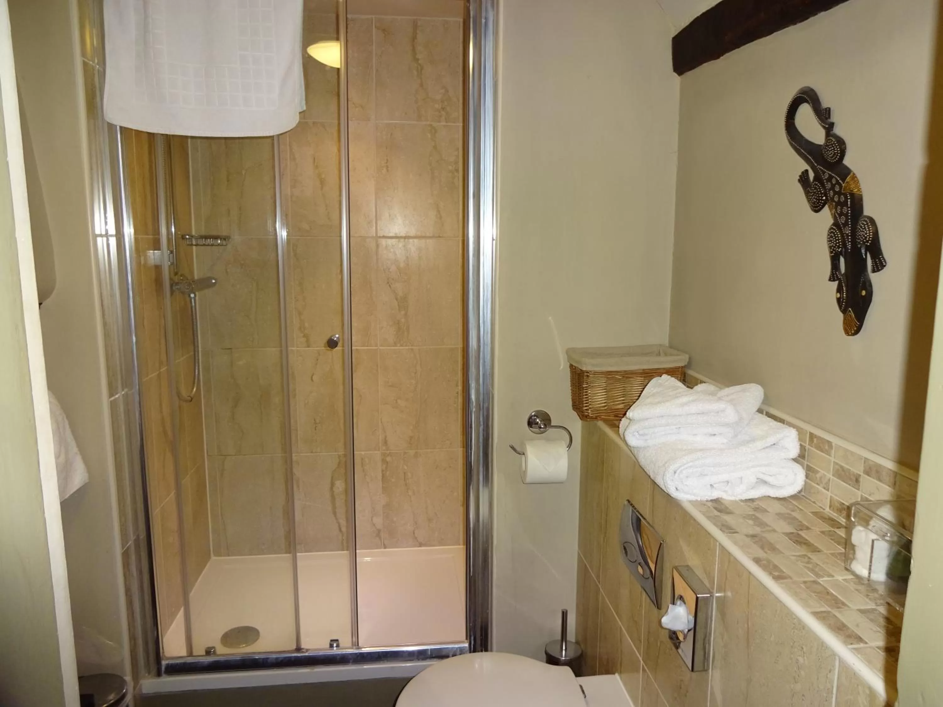 Shower in The Cross Keys