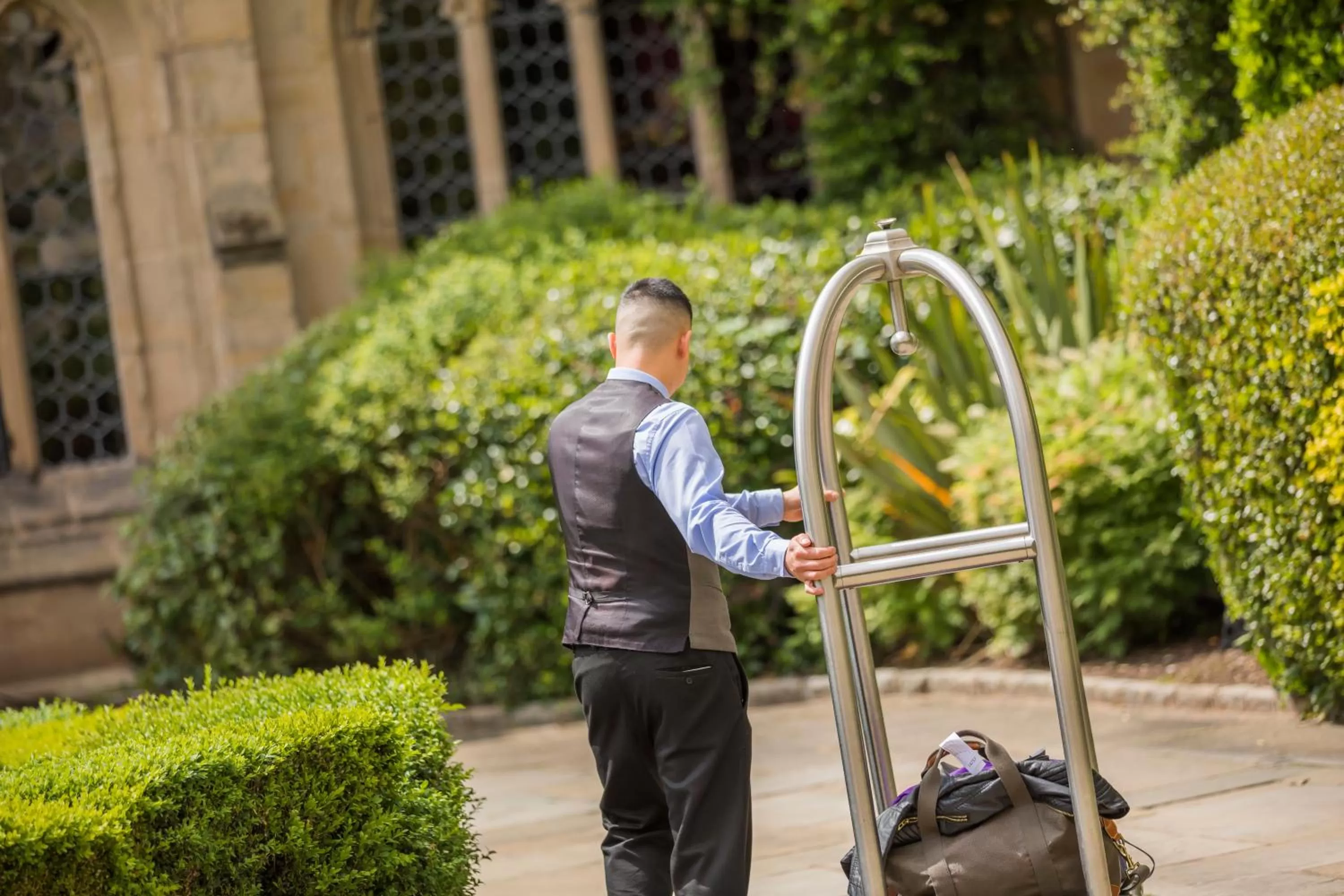 Staff in Coombe Abbey Hotel