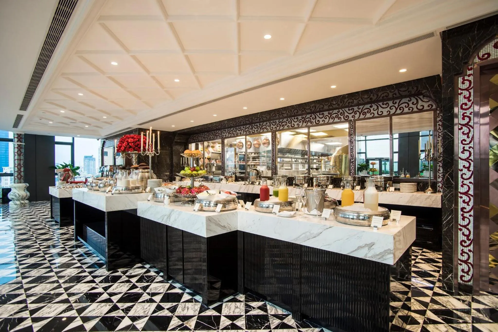 Restaurant/places to eat in The Reverie Saigon Residential Suites