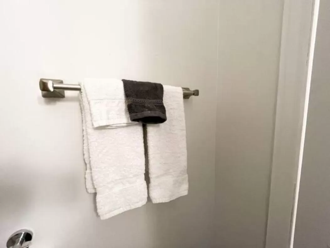 Bathroom in Sleeping Giant BNB