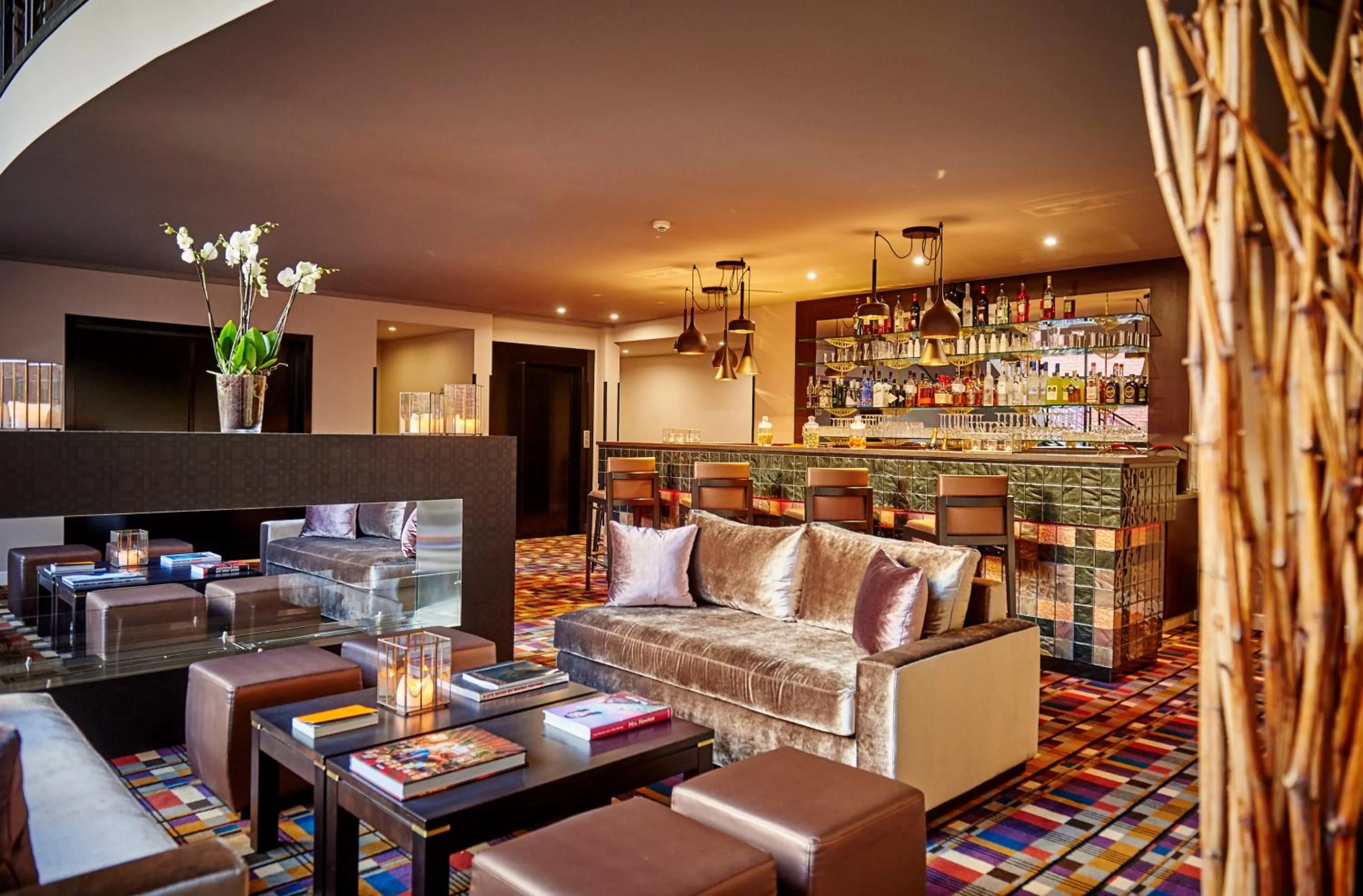 Lounge or bar in Hotel The Augustin