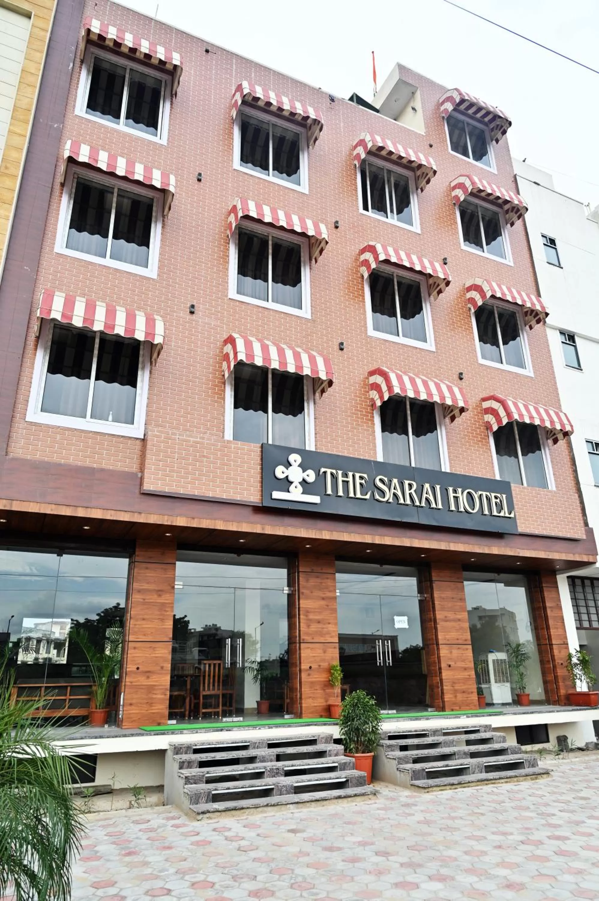 Facade/entrance in The Sarai, Hotel