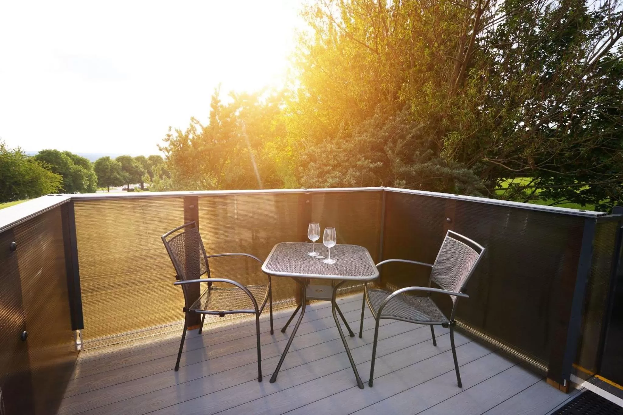 Balcony/Terrace in The Woden Boutique Hotel Walsall M6 J9