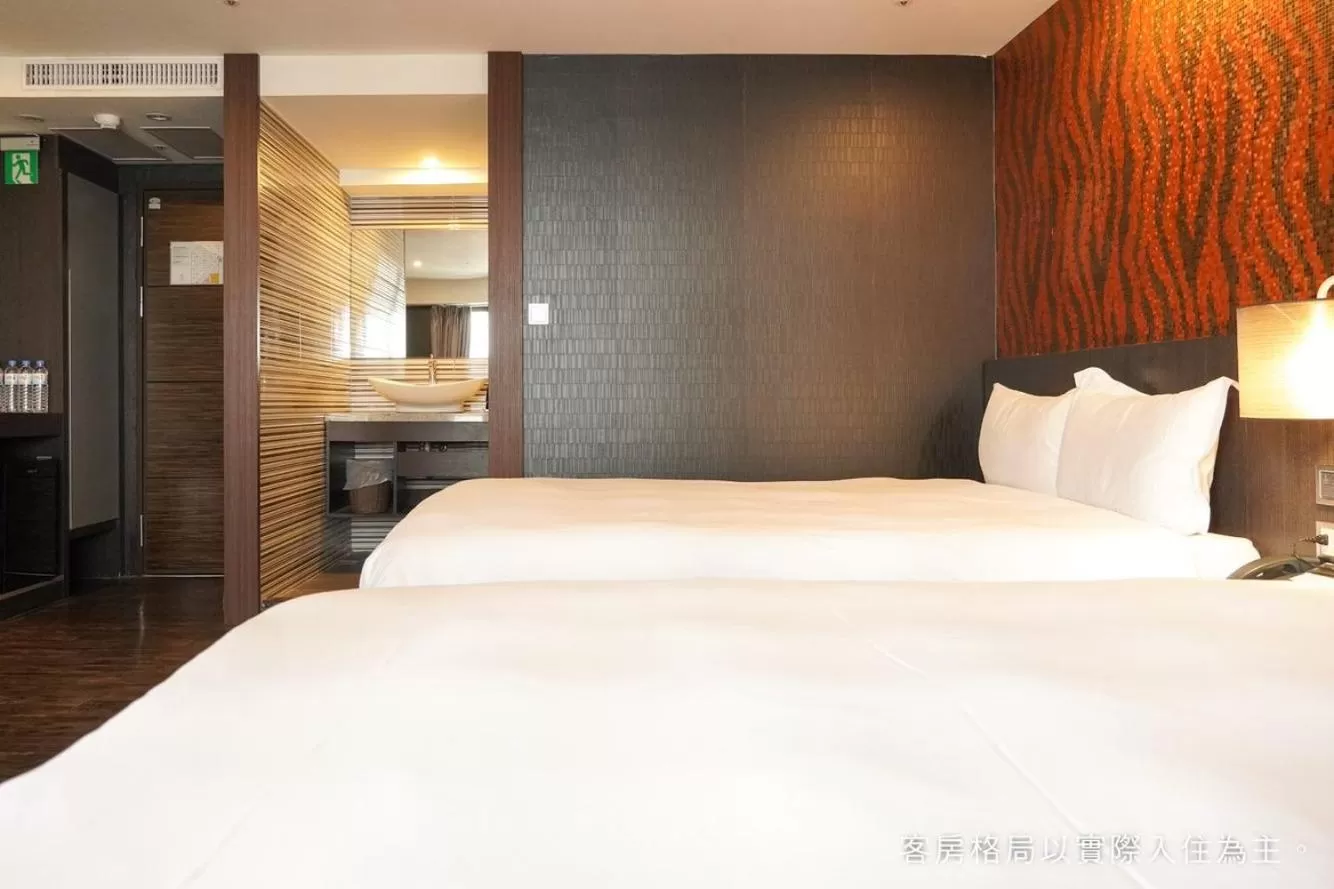 Bed in Talmud Hotel Yizhong