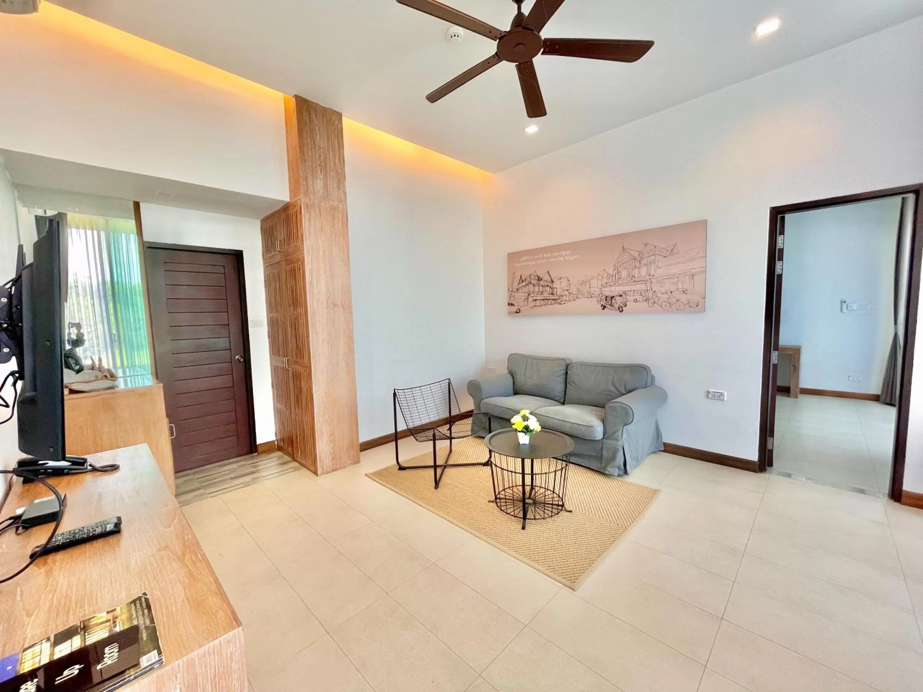 Living room in Zensala Riverpark Resort-SHA Extra Plus