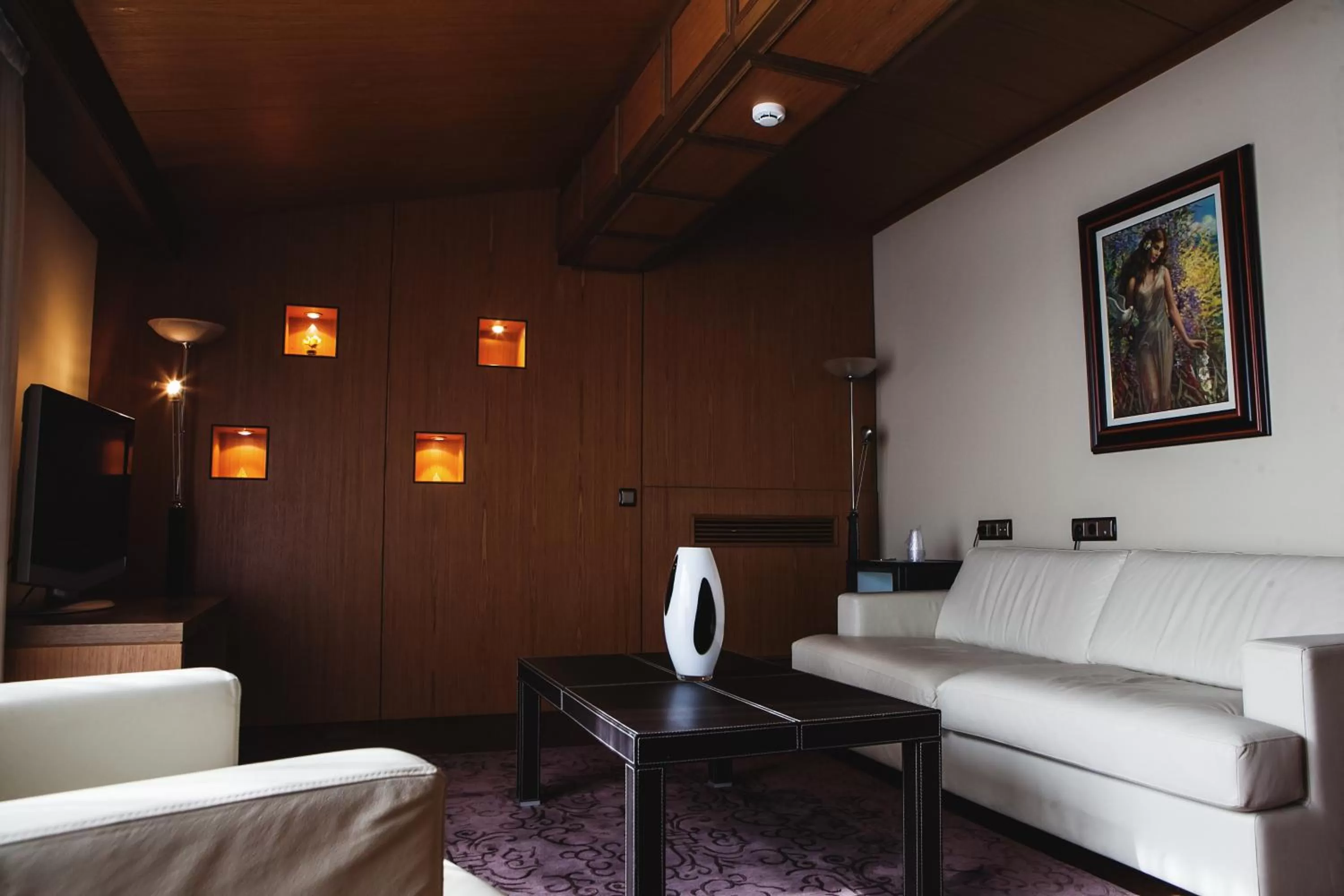 Living room in Hotel Ríos