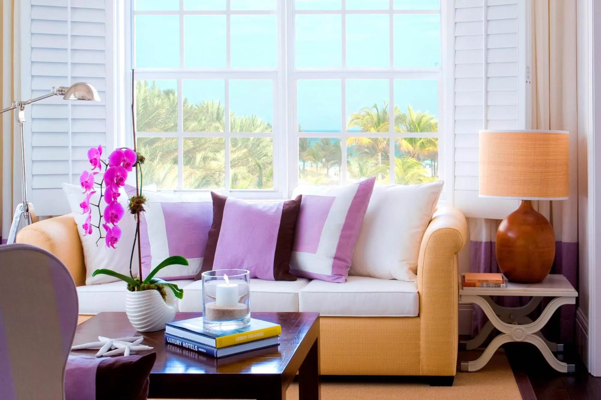 Living room in The Betsy Hotel, South Beach