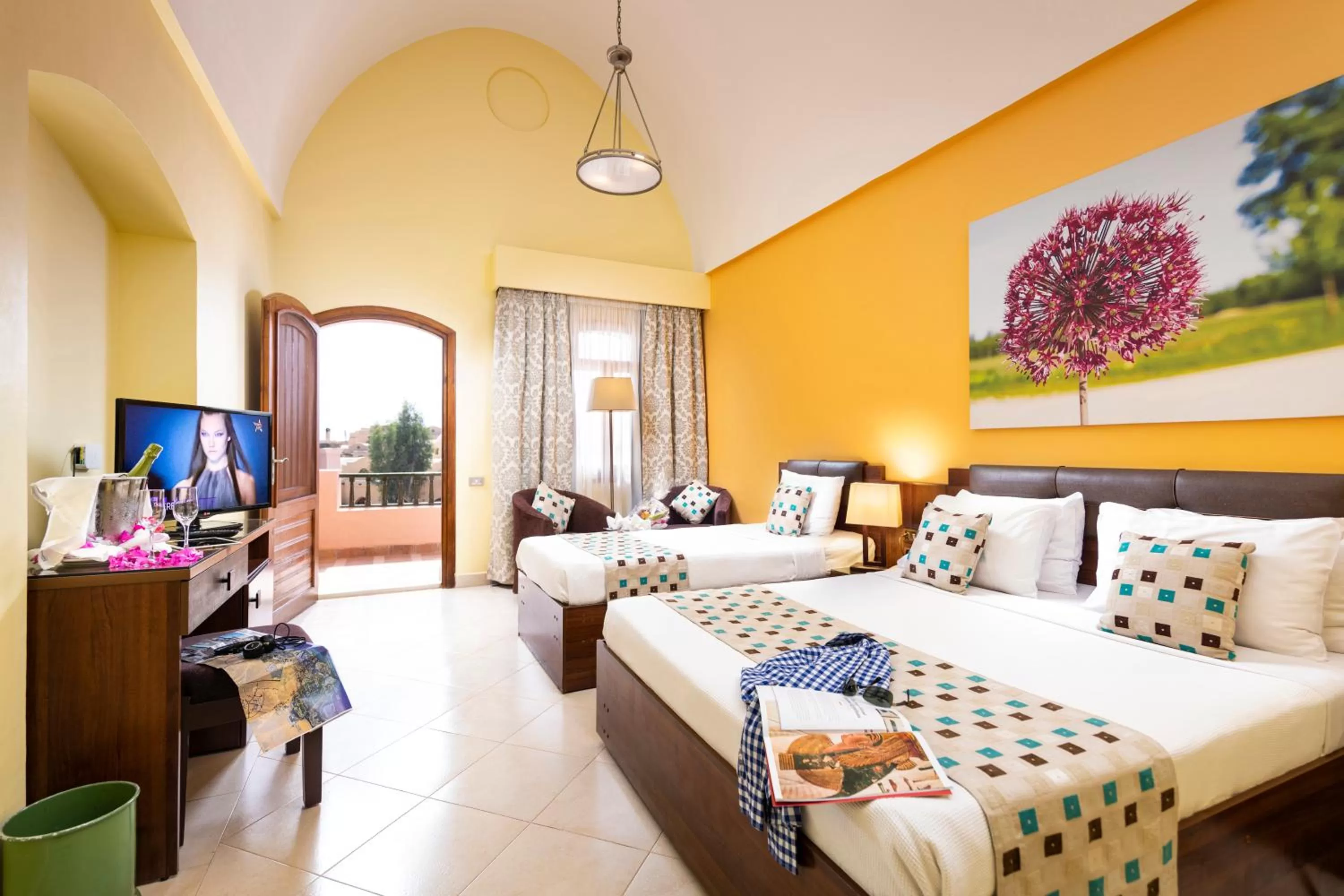 Photo of the whole room, Bed in Three Corners Rihana Resort El Gouna