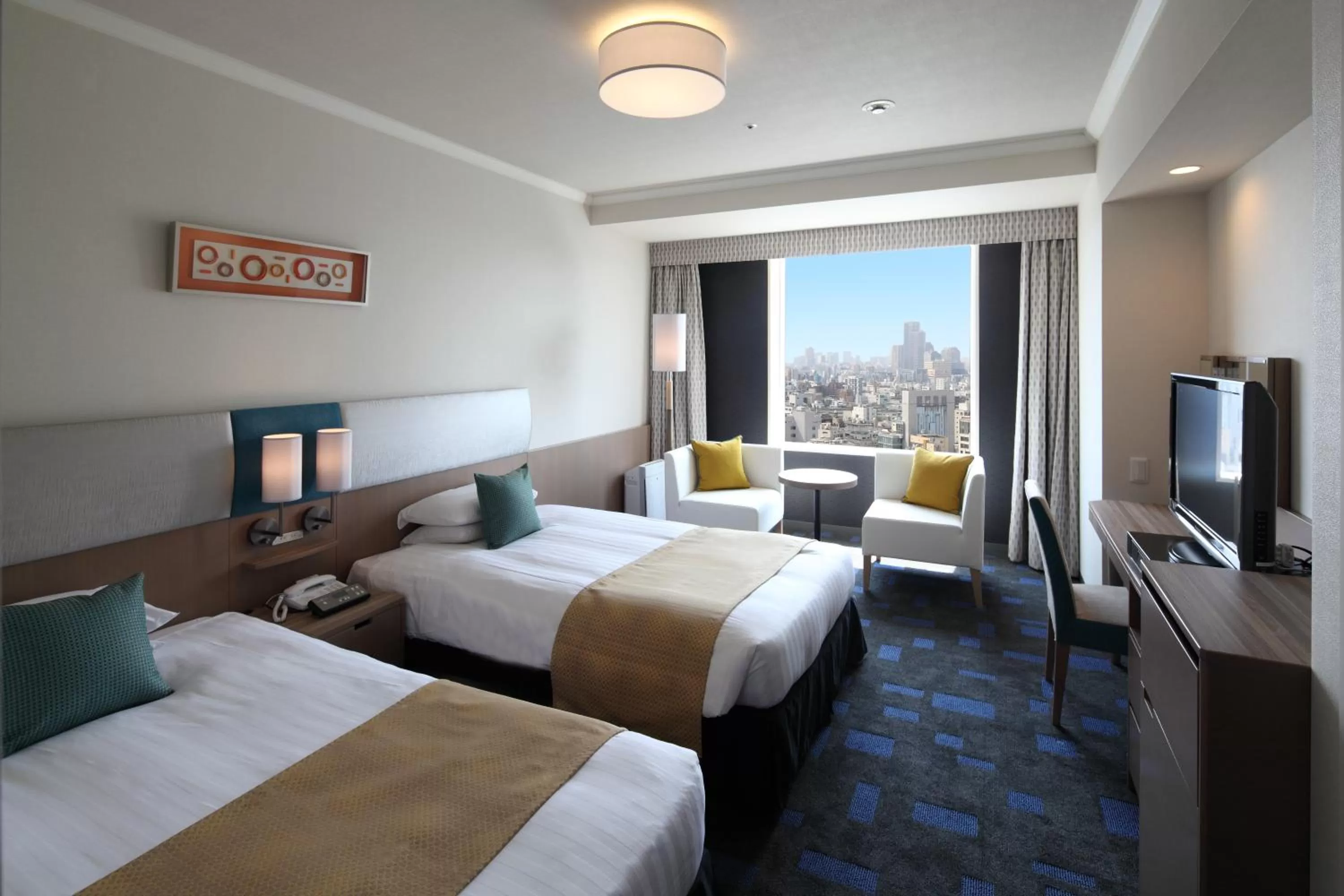 Bedroom, Bed in Shibuya Excel Hotel Tokyu