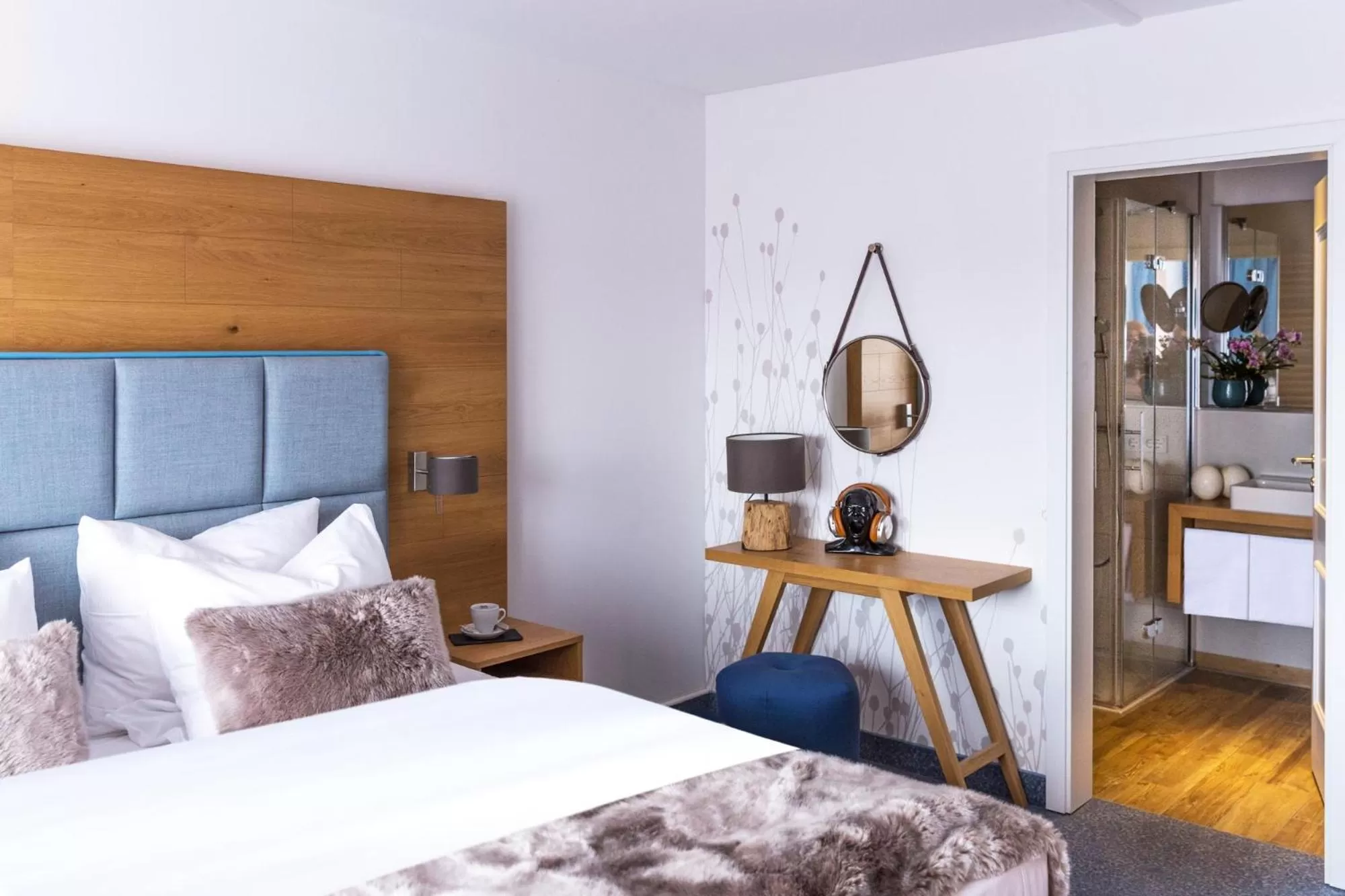 Photo of the whole room, Bed in Das Aunhamer Suite & Spa Hotel