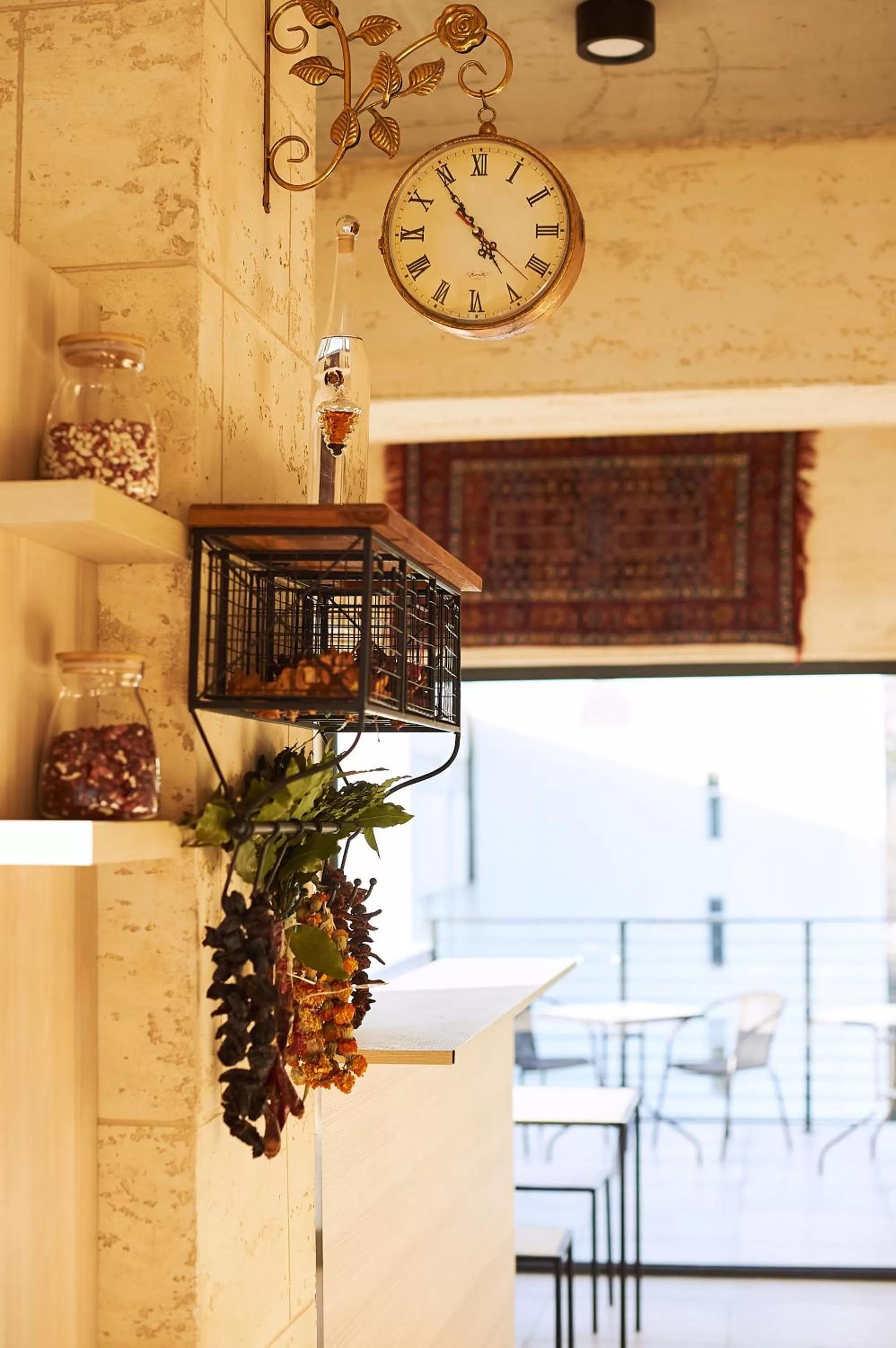 Kitchen or kitchenette in Green Boutique Hotel