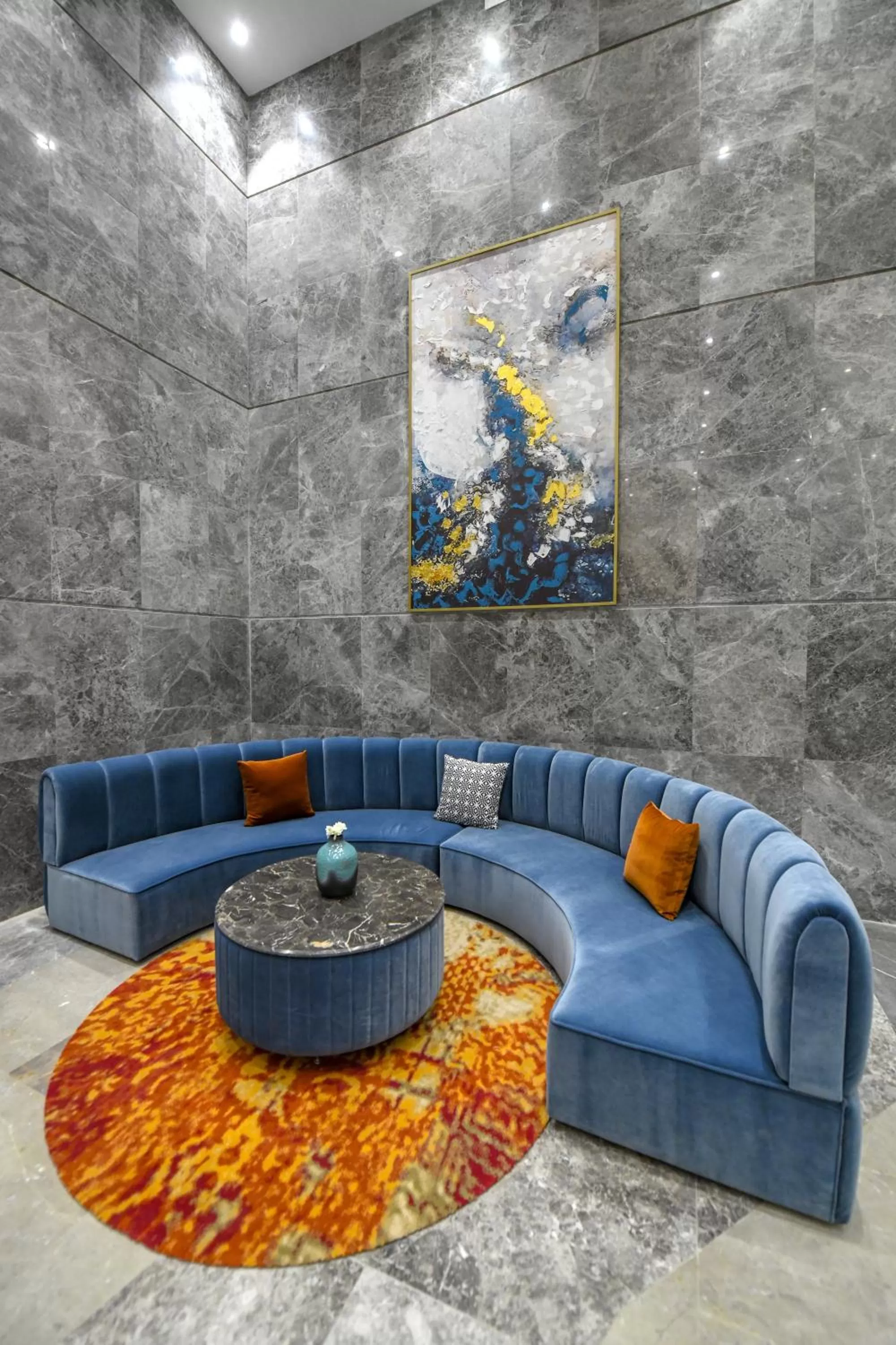 Seating area in Tolip Resort El Galala Hills