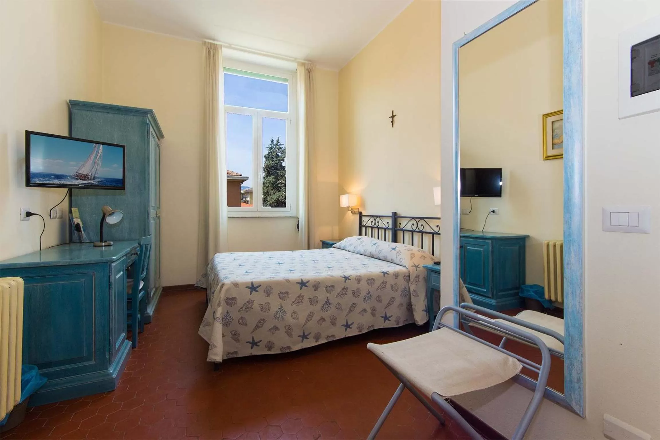 Bed in Hotel Villa San Giuseppe